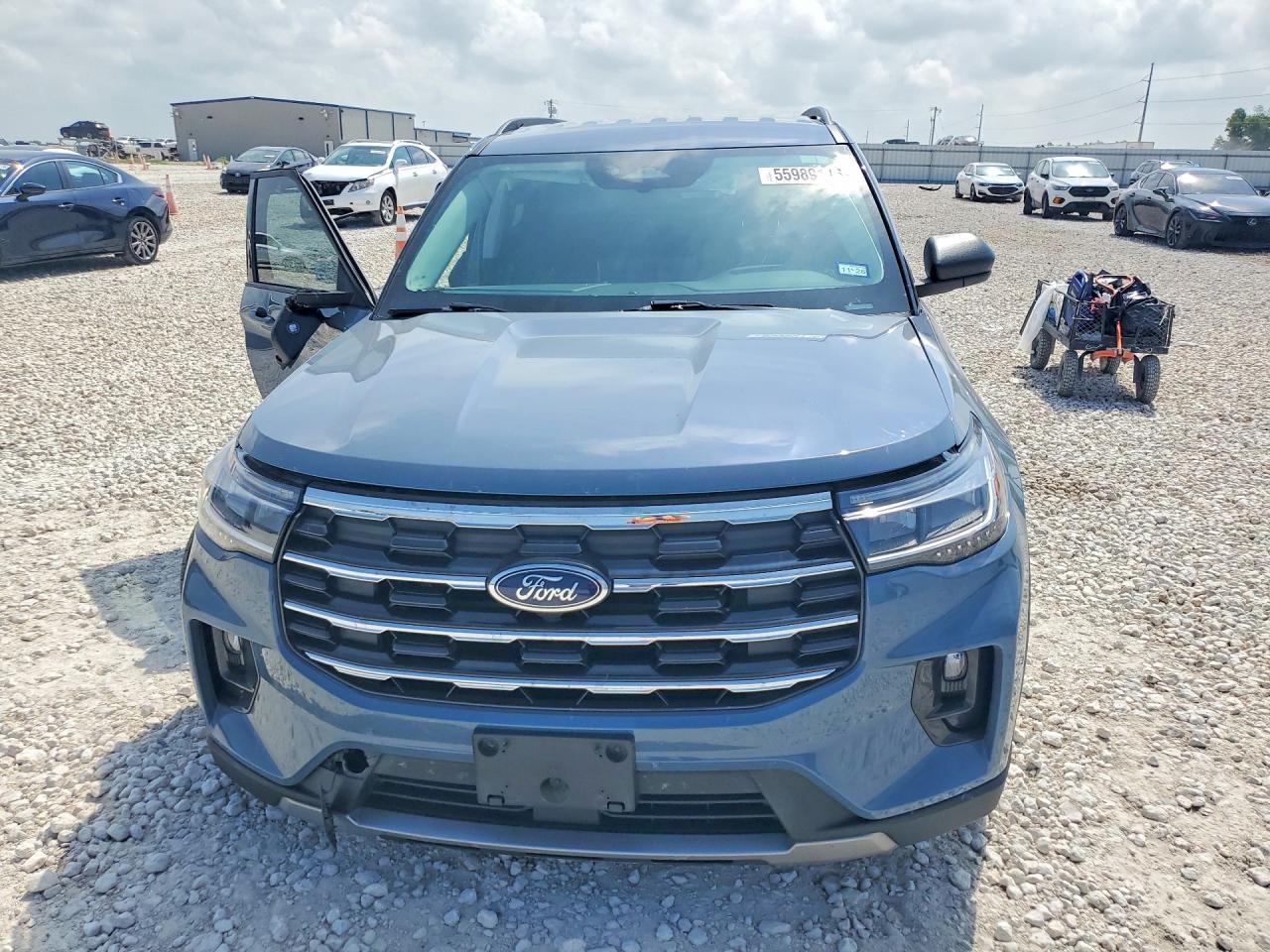 2025 Ford Explorer Active Blue vin: 1FMUK7DH6SGA42408