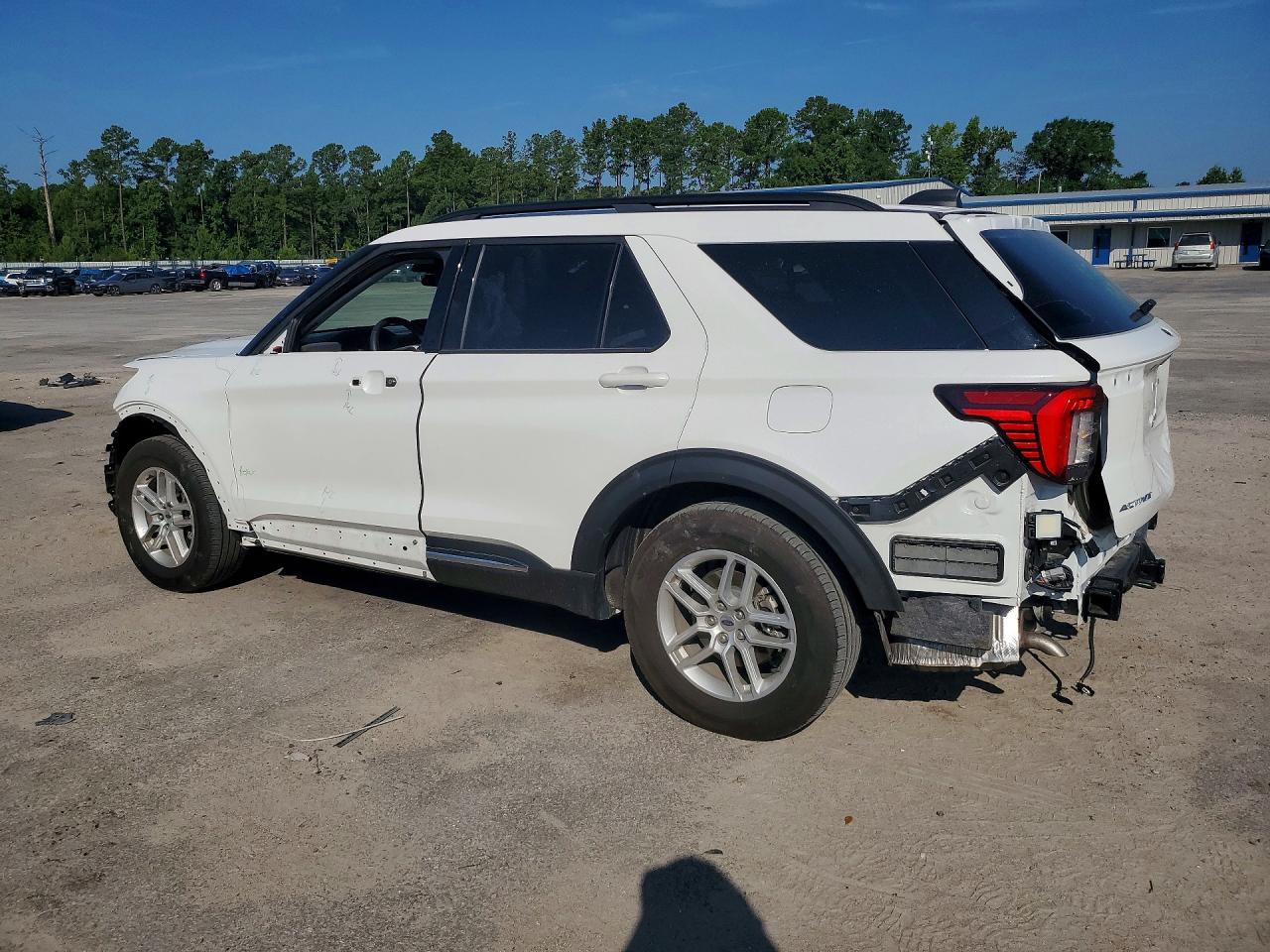 2025 Ford Explorer Active Белый vin: 1FMUK7DH7SGC01727