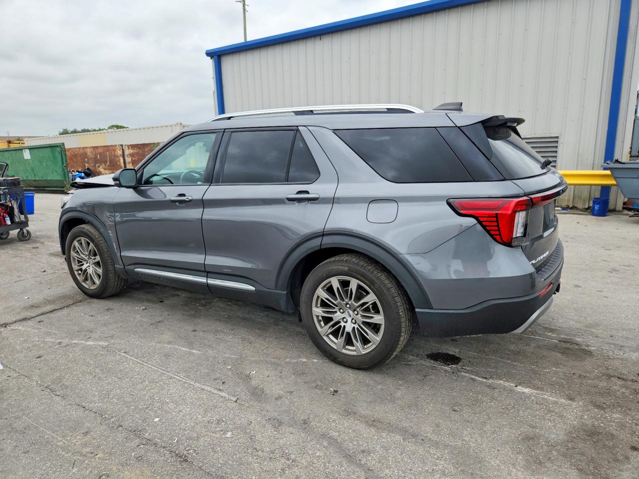 2025 Ford Explorer Platinum Gray vin: 1FMUK7HH8SGA26317