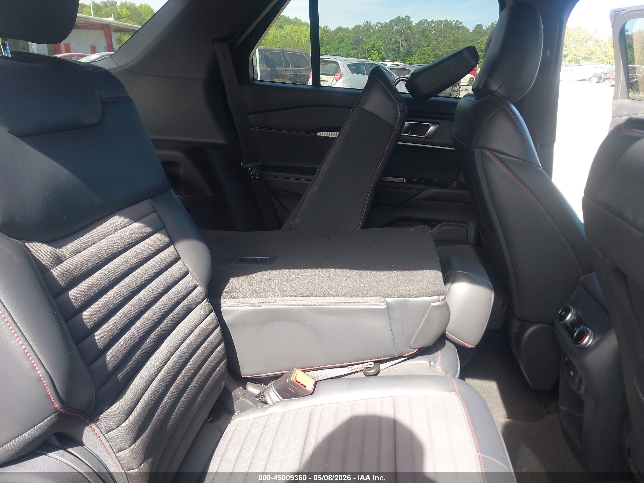 2025 Ford Explorer St-line Черный vin: 1FMUK7KH9SGC90199