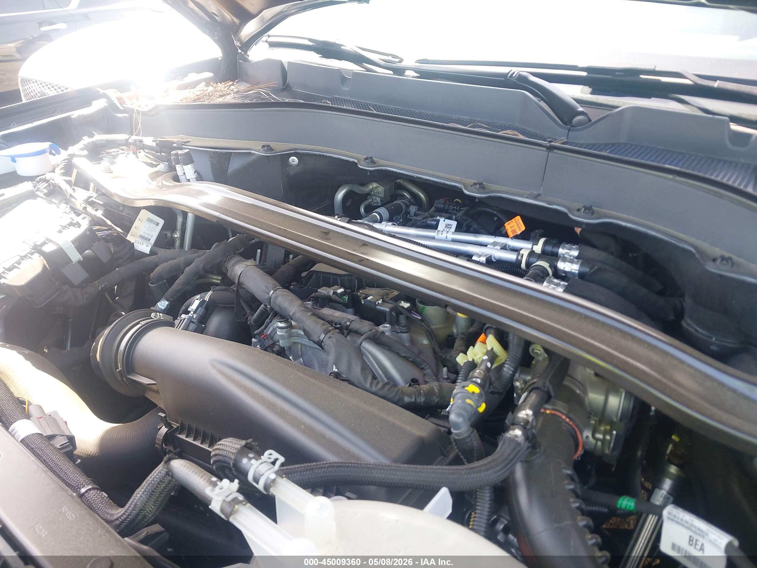 2025 Ford Explorer St-line Черный vin: 1FMUK7KH9SGC90199