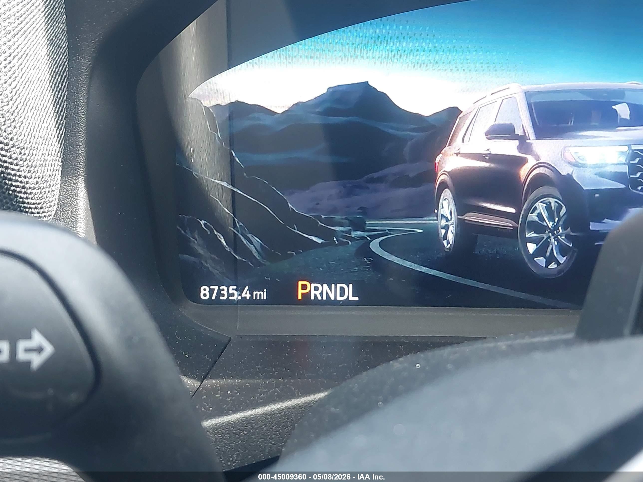 2025 Ford Explorer St-line Черный vin: 1FMUK7KH9SGC90199