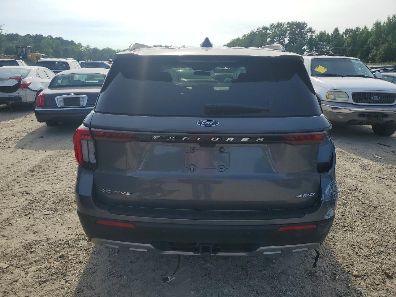 2025 Ford Explorer Active Серый vin: 1FMUK8DH0SGC65677