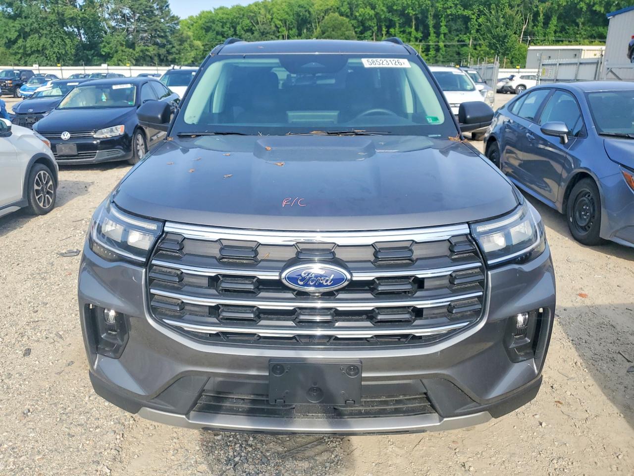 2025 Ford Explorer Active Серый vin: 1FMUK8DH0SGC65677