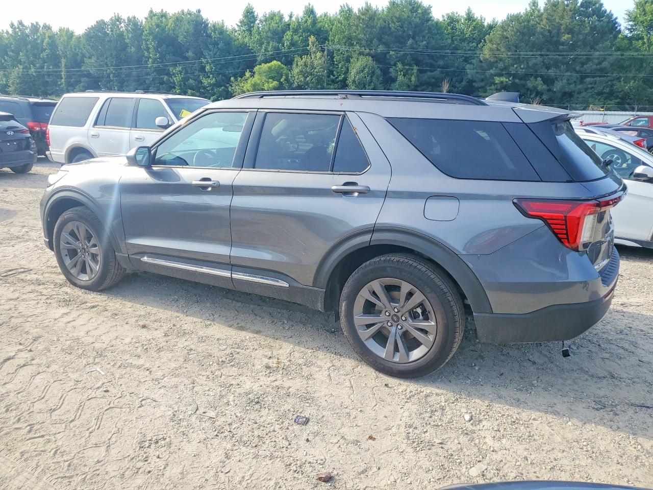 2025 Ford Explorer Active Серый vin: 1FMUK8DH0SGC65677