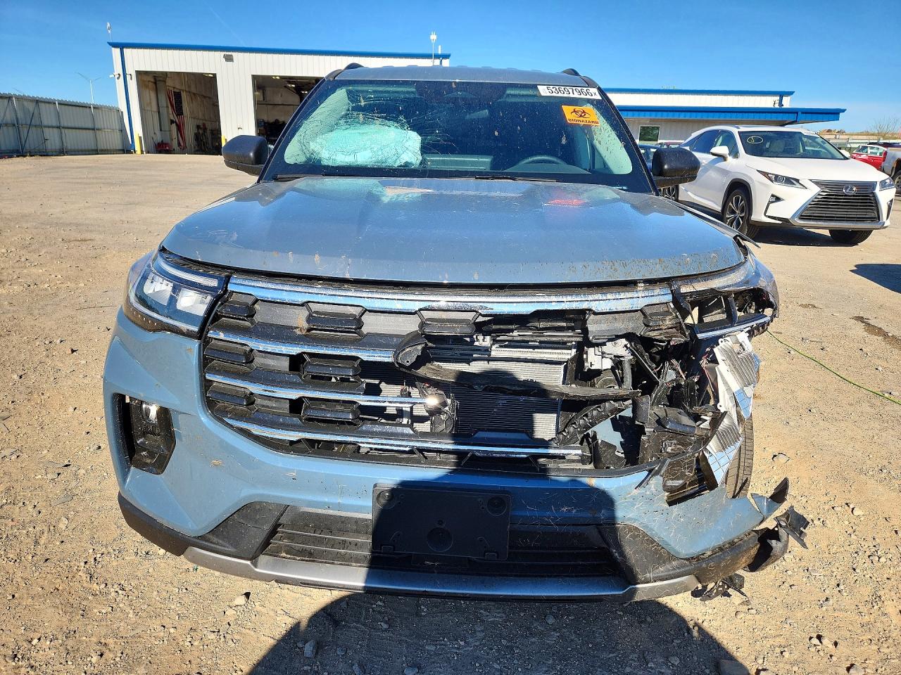 2025 Ford Explorer Active Blue vin: 1FMUK8DH1SGC91947