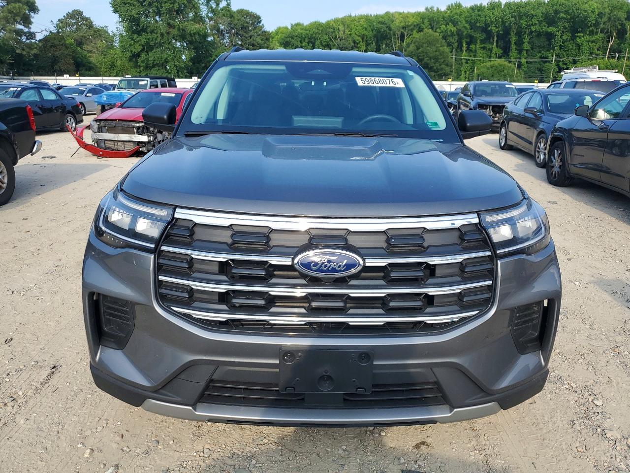 2025 Ford Explorer Active Charcoal vin: 1FMUK8DH5SGC86881