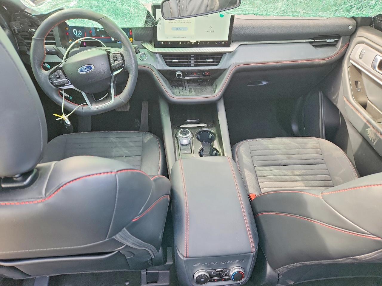 2025 Ford Explorer St-line Черный vin: 1FMUK8KH1SGA97731