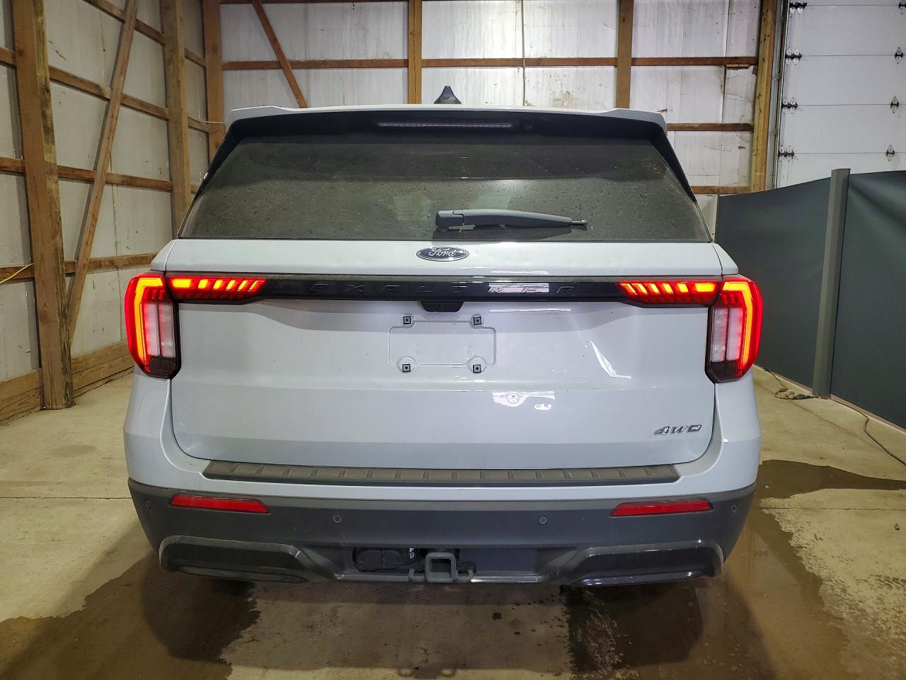 2026 Ford Explorer St-line Серый vin: 1FMUK8KH3TGA36298