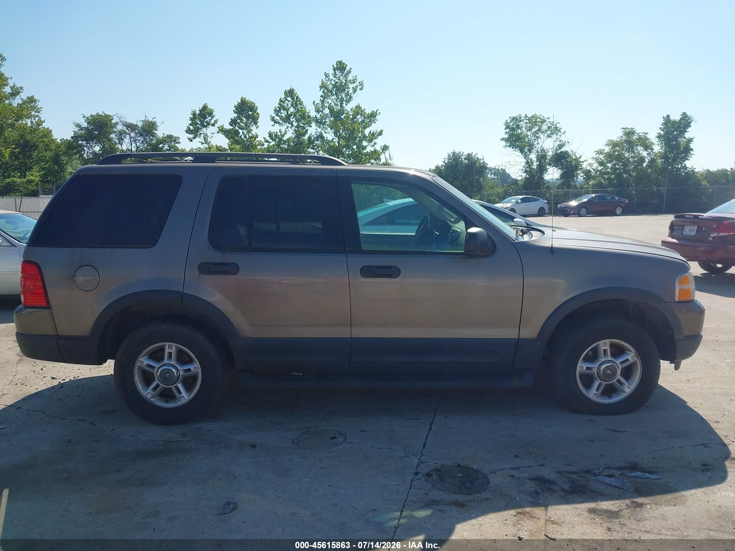 2003 Ford Explorer Xlt/xlt Sport/nbx Gray vin: 1FMVU73W13ZB21961