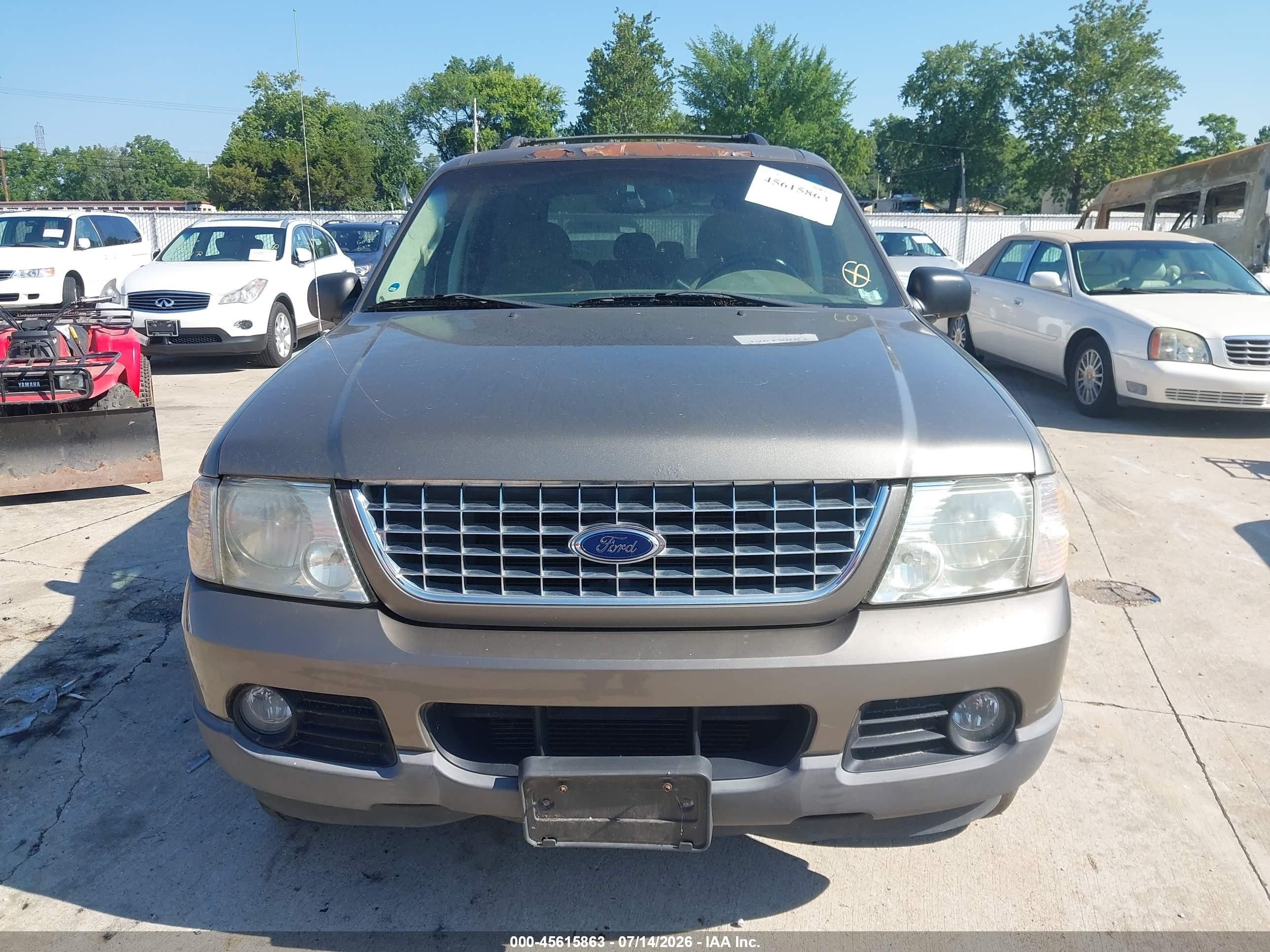 2003 Ford Explorer Xlt/xlt Sport/nbx Gray vin: 1FMVU73W13ZB21961