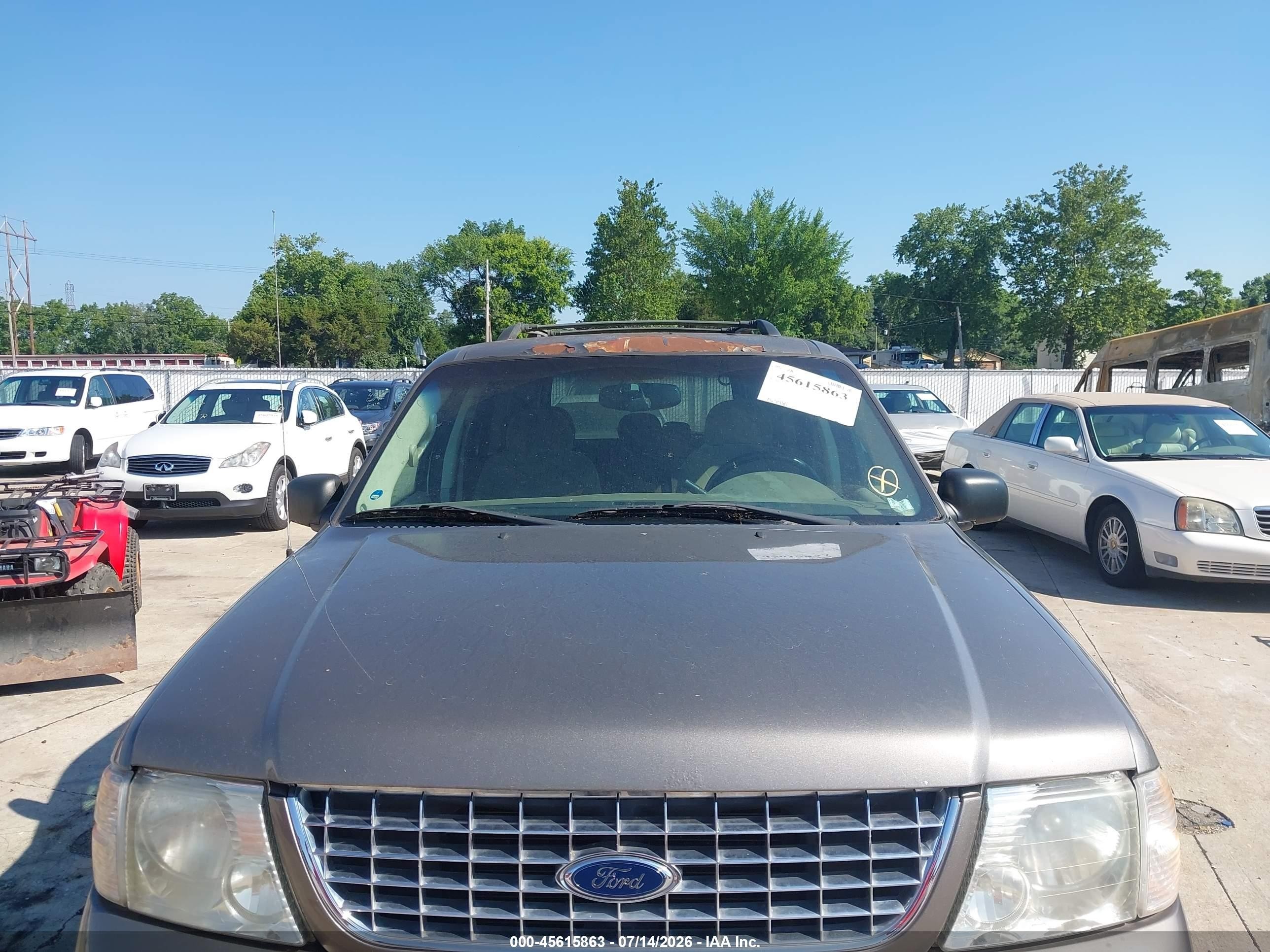 2003 Ford Explorer Xlt/xlt Sport/nbx Gray vin: 1FMVU73W13ZB21961