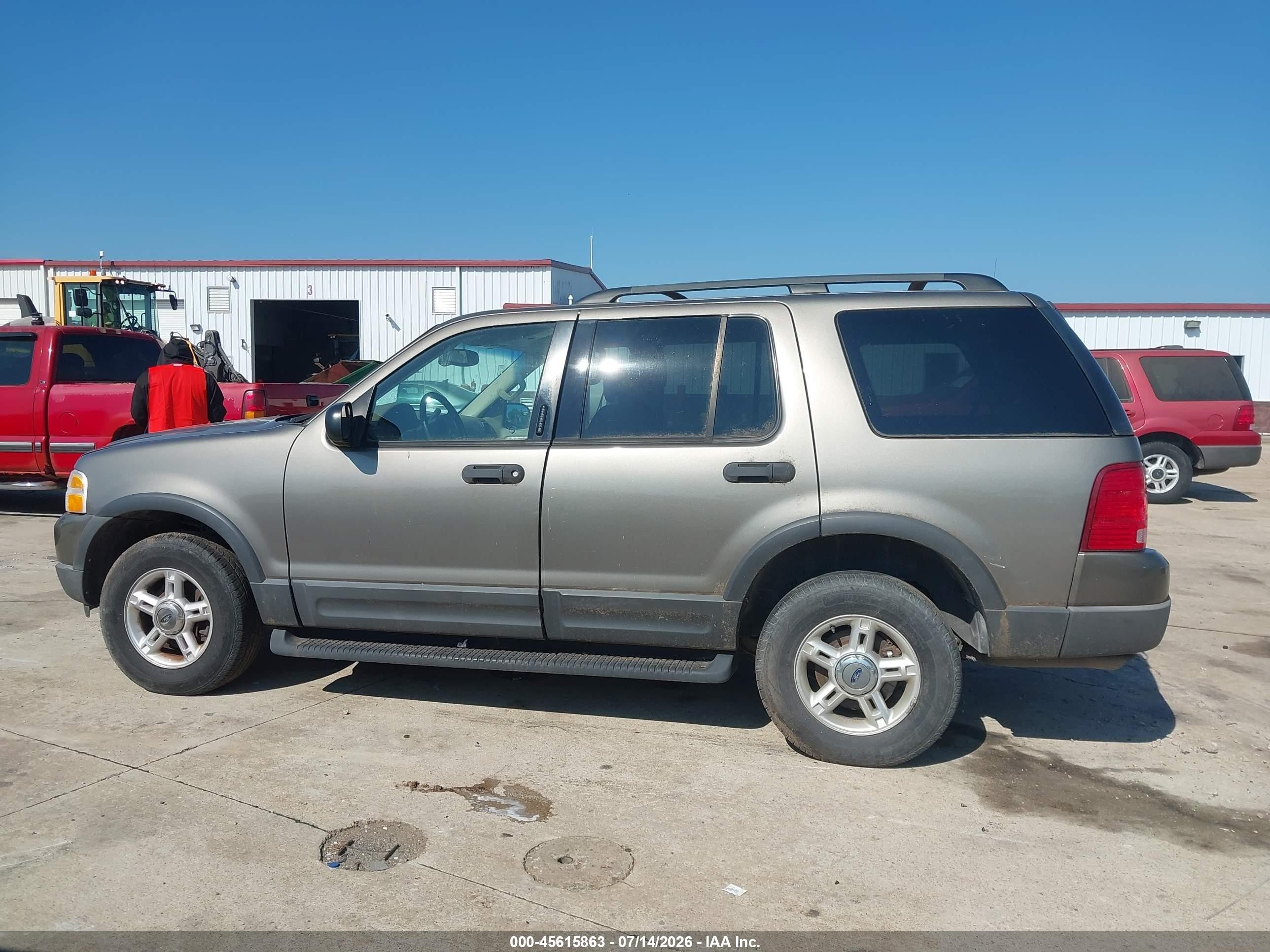 2003 Ford Explorer Xlt/xlt Sport/nbx Gray vin: 1FMVU73W13ZB21961