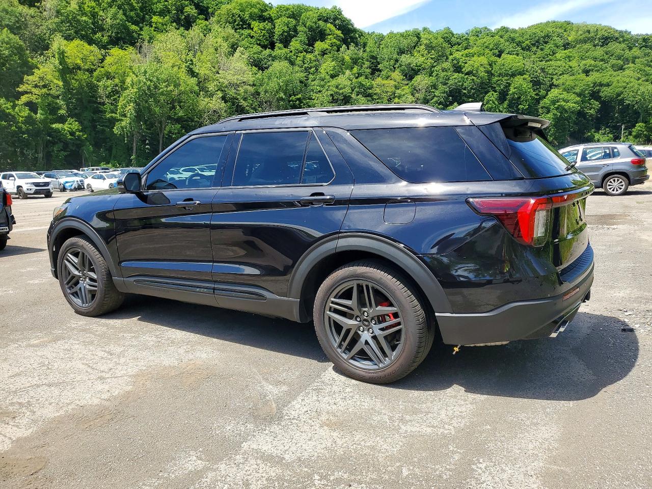 2025 Ford Explorer St Black vin: 1FMWK8GC8SGC18406