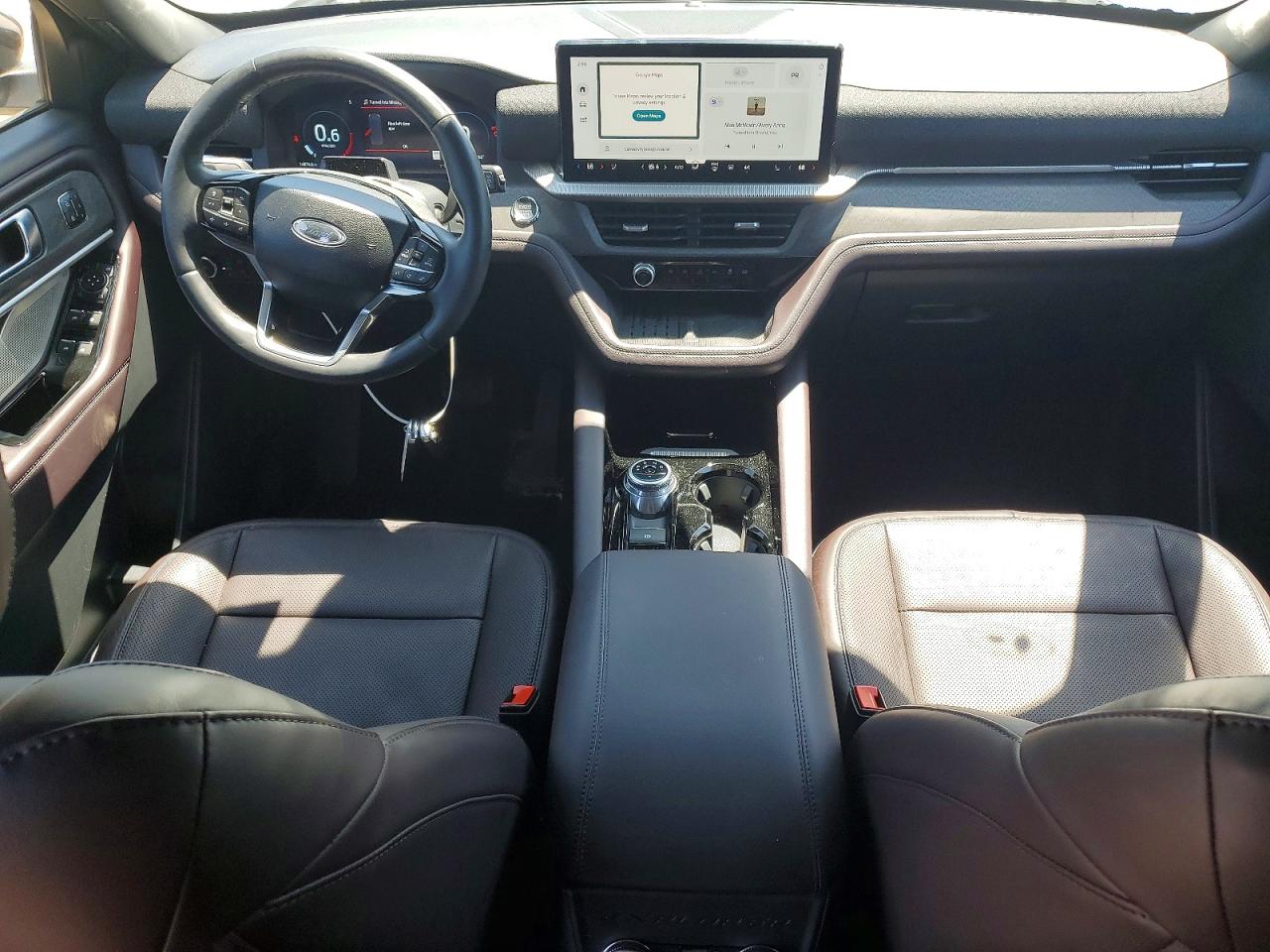 2025 Ford Explorer Platinum Gray vin: 1FMWK8HC9SGB74589