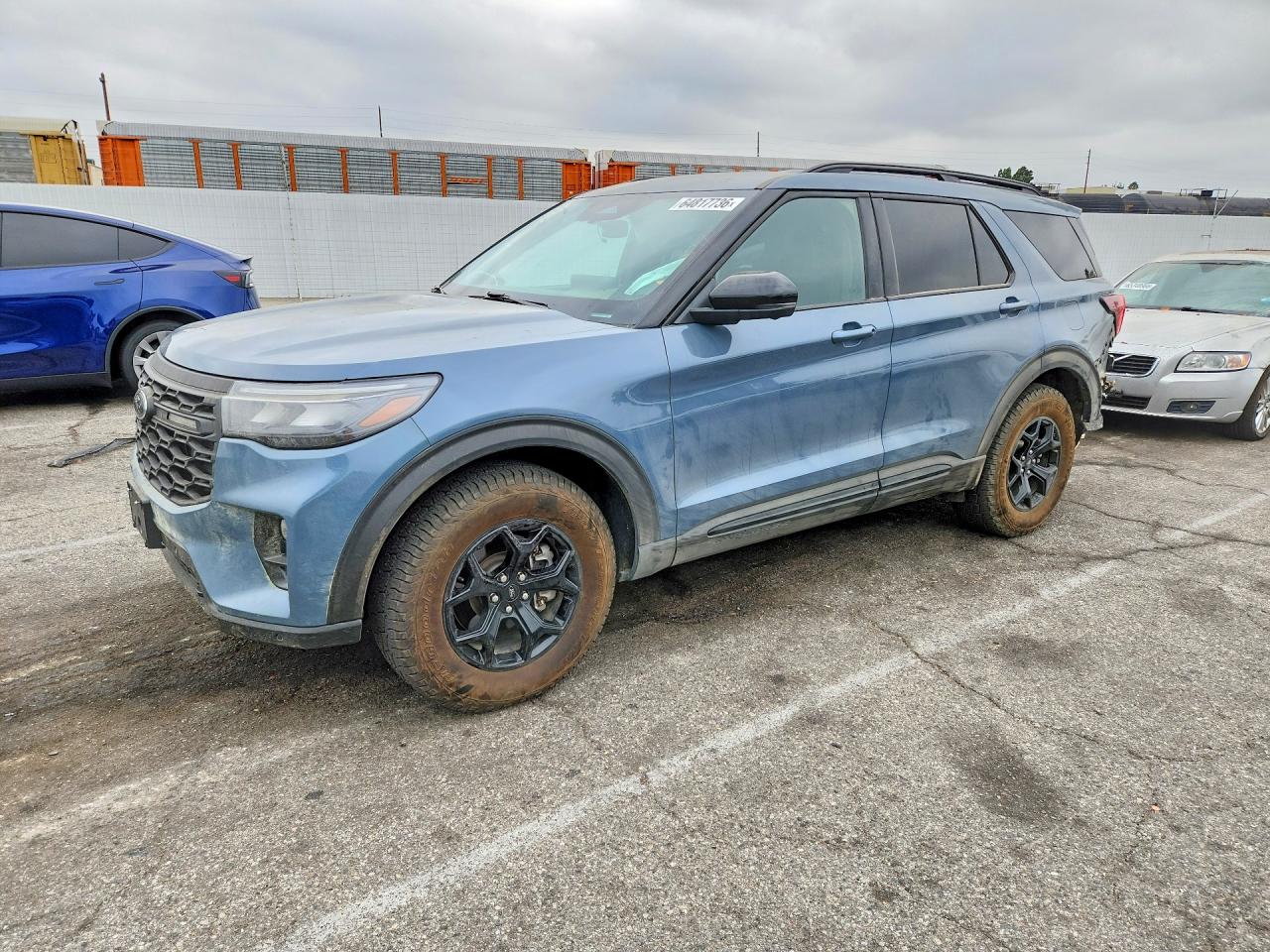 2026 Ford Explorer Tremor Gray vin: 1FMWK8JC5TGA78003