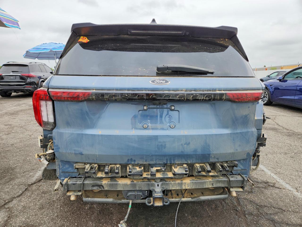 2026 Ford Explorer Tremor Gray vin: 1FMWK8JC5TGA78003