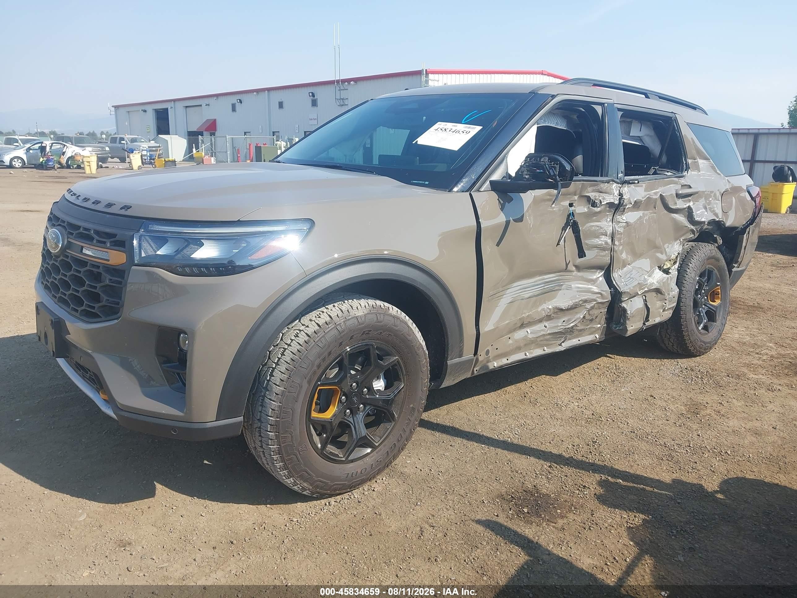 2026 Ford Explorer Tremor Green vin: 1FMWK8JCXTGB87637