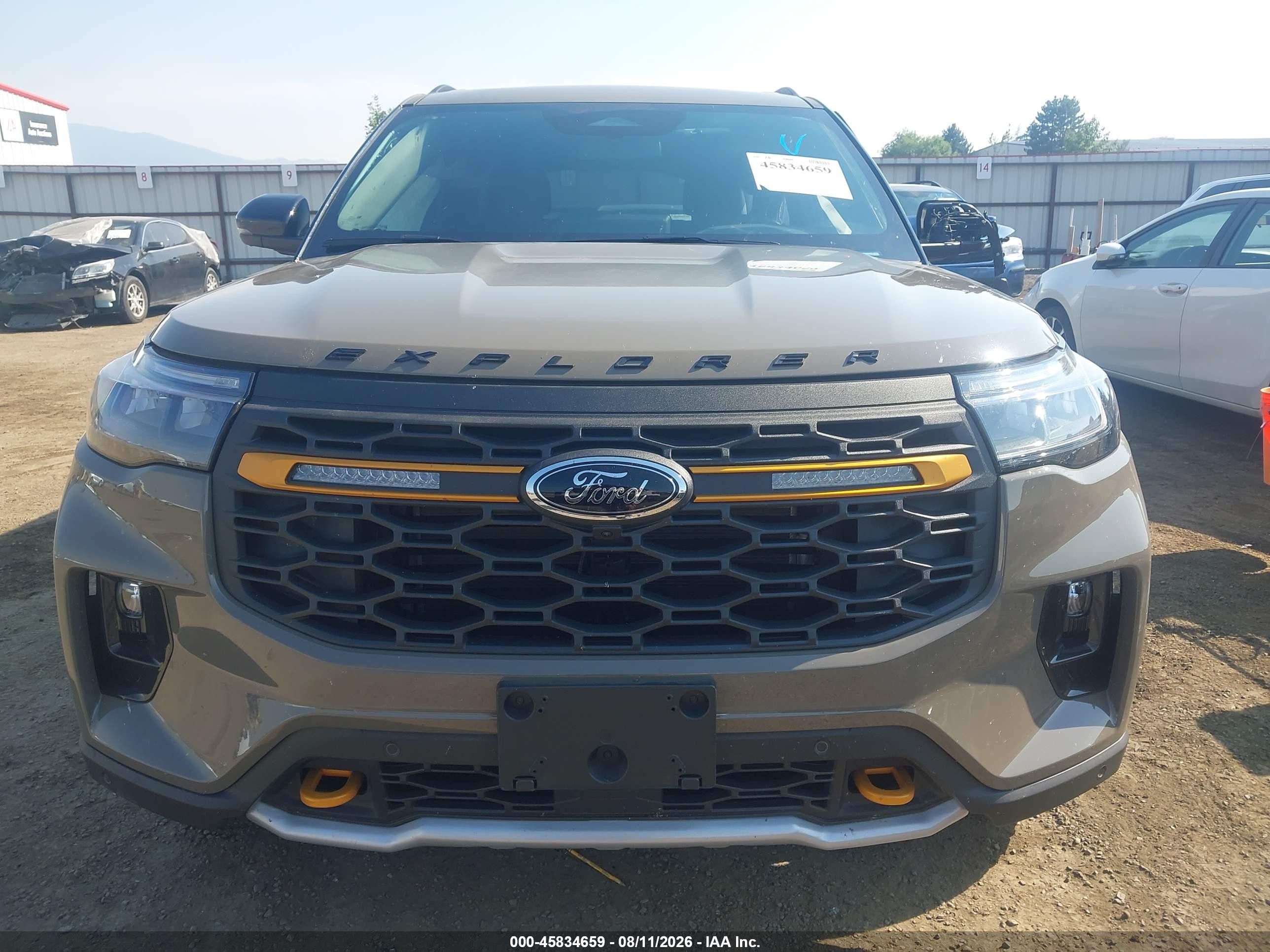 2026 Ford Explorer Tremor Green vin: 1FMWK8JCXTGB87637
