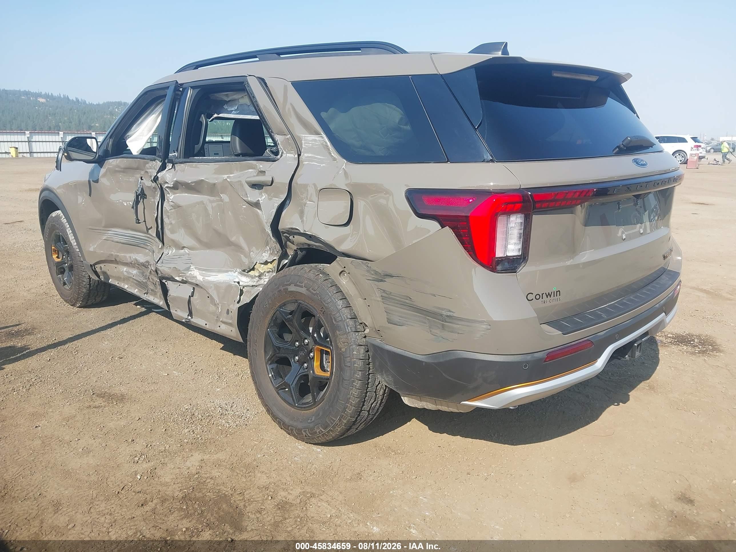 2026 Ford Explorer Tremor Green vin: 1FMWK8JCXTGB87637