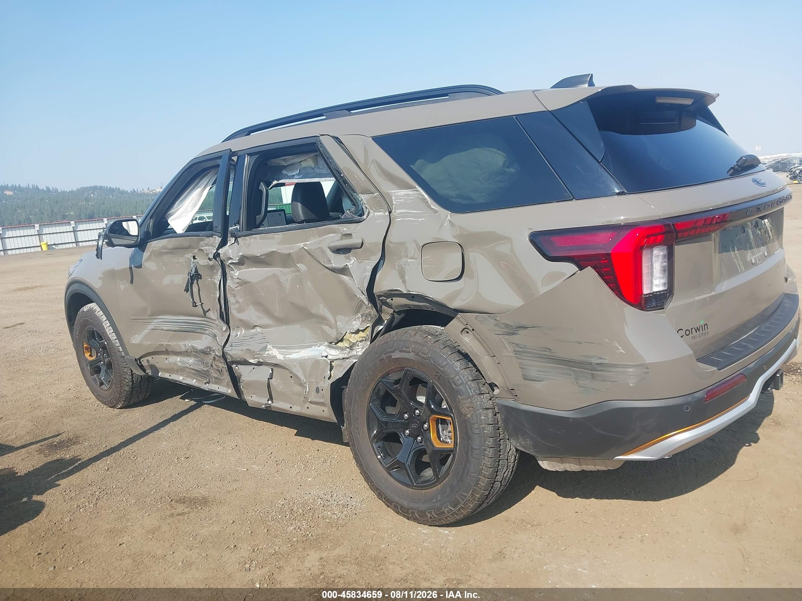 2026 Ford Explorer Tremor Green vin: 1FMWK8JCXTGB87637
