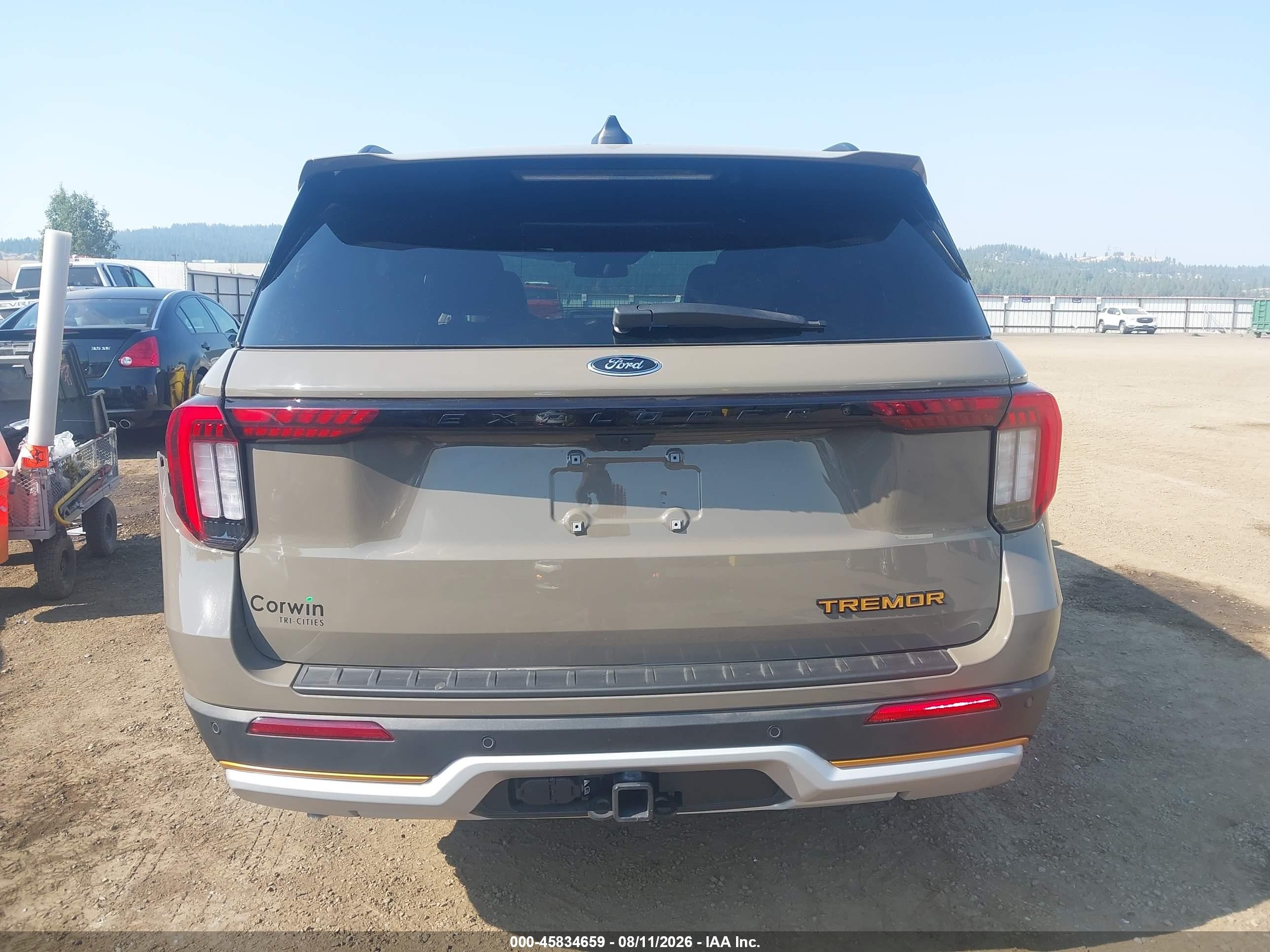 2026 Ford Explorer Tremor Green vin: 1FMWK8JCXTGB87637