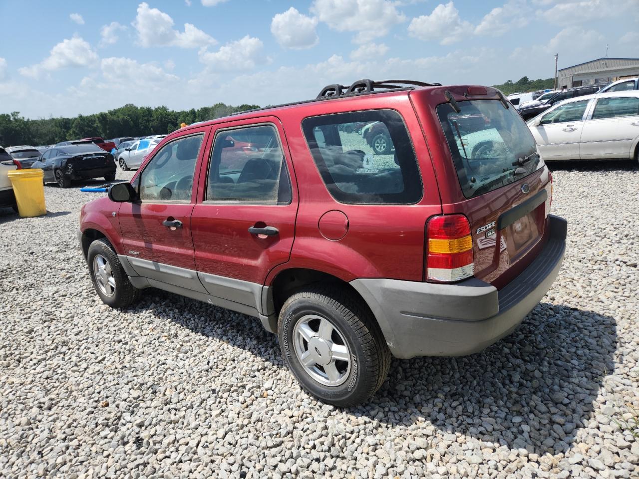 2001 Ford Escape Xls Red vin: 1FMYU01101KB29324