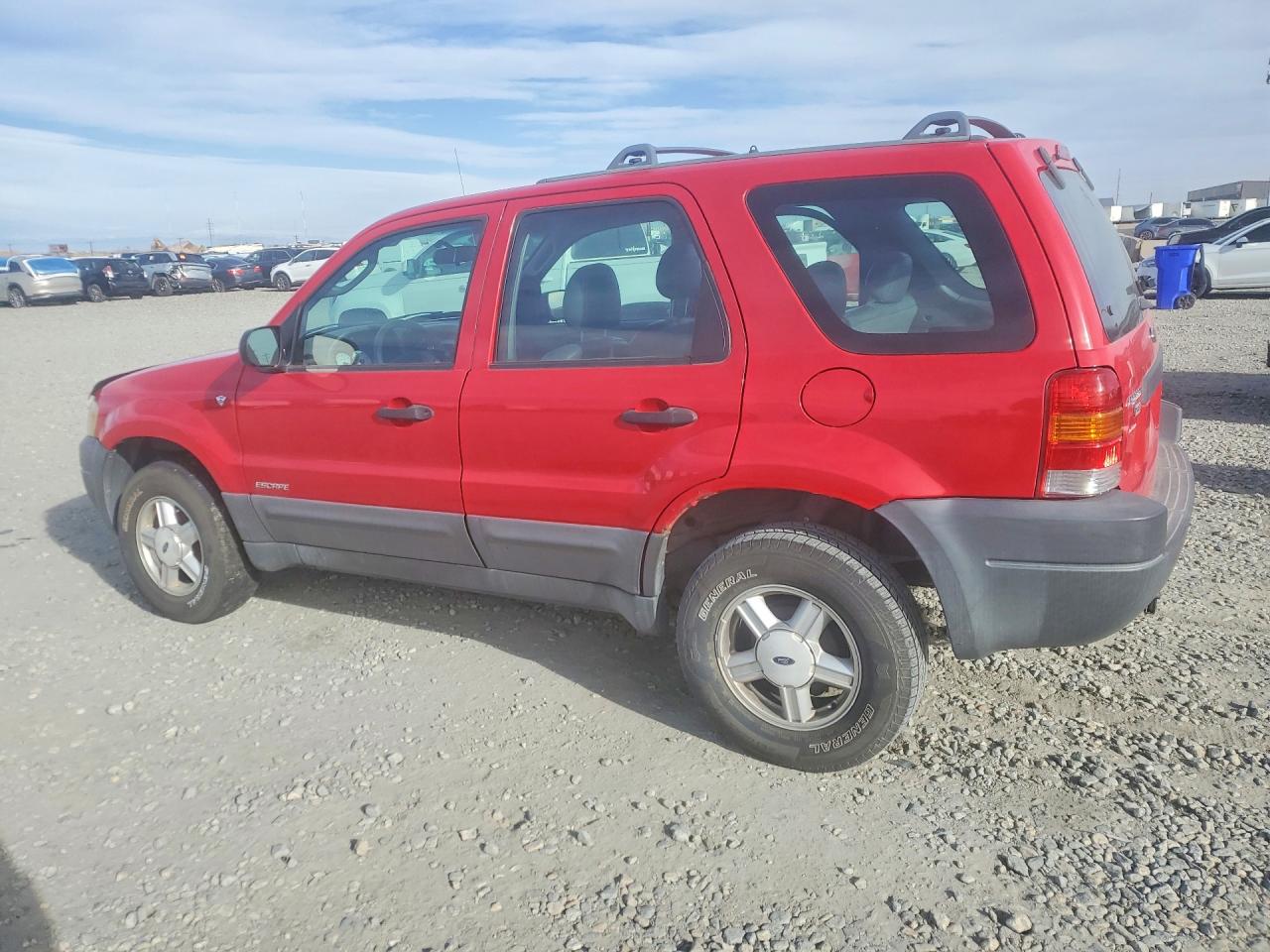 2002 Ford Escape Red vin: 1FMYU01162KD84030
