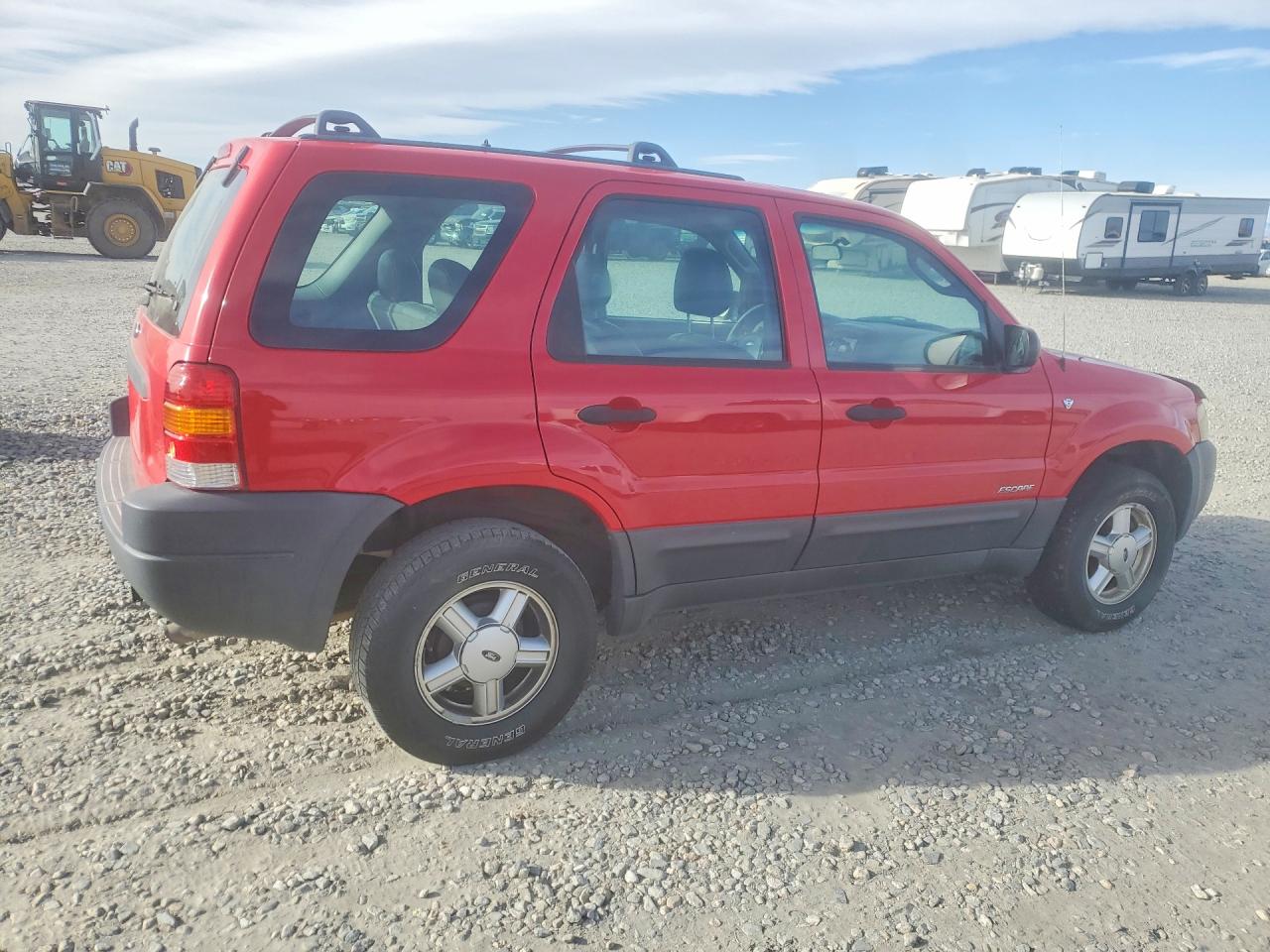 2002 Ford Escape Red vin: 1FMYU01162KD84030
