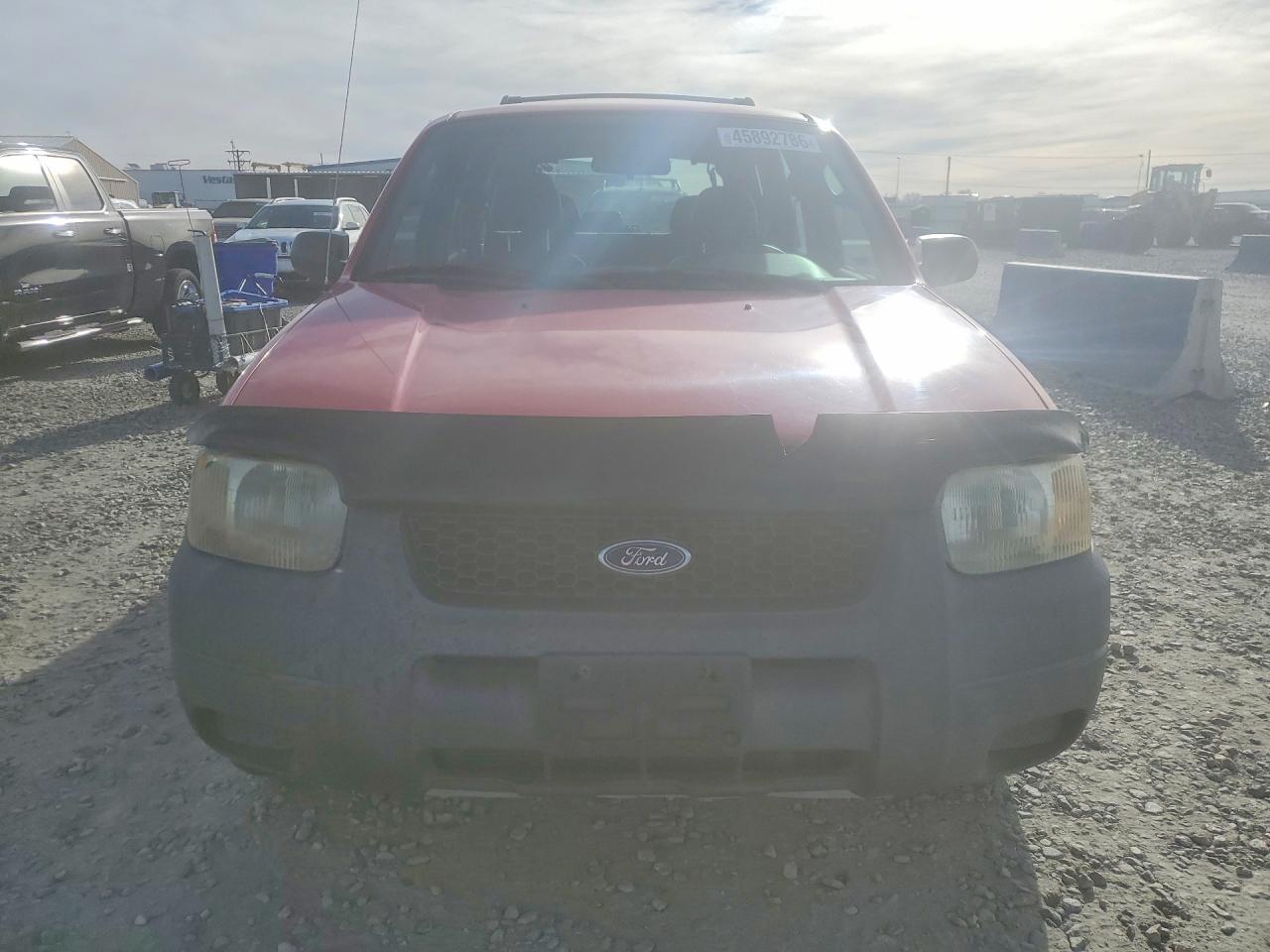 2002 Ford Escape Red vin: 1FMYU01162KD84030