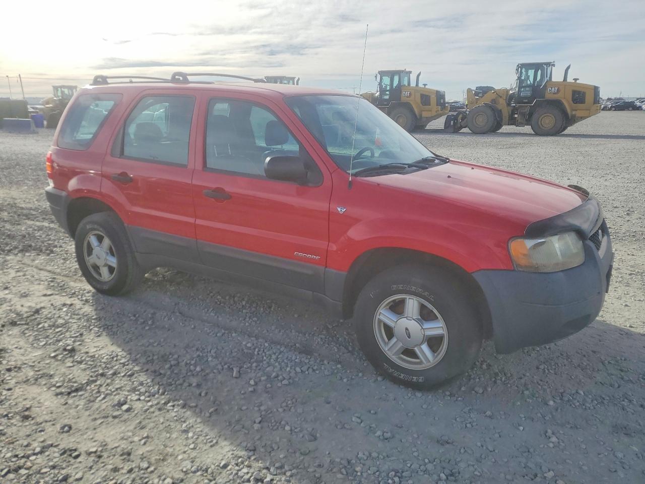 2002 Ford Escape Red vin: 1FMYU01162KD84030
