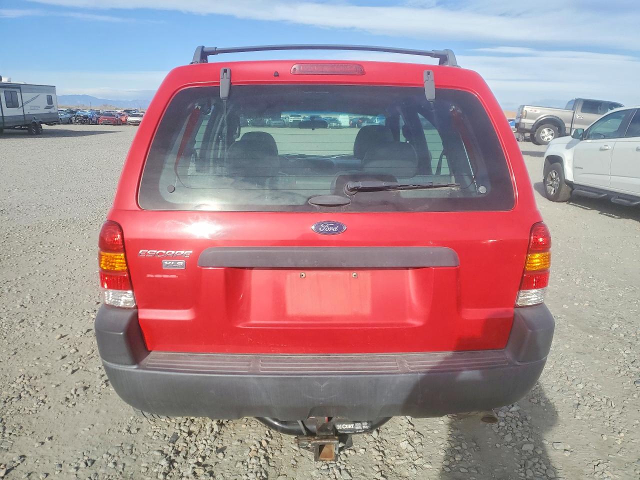 2002 Ford Escape Red vin: 1FMYU01162KD84030