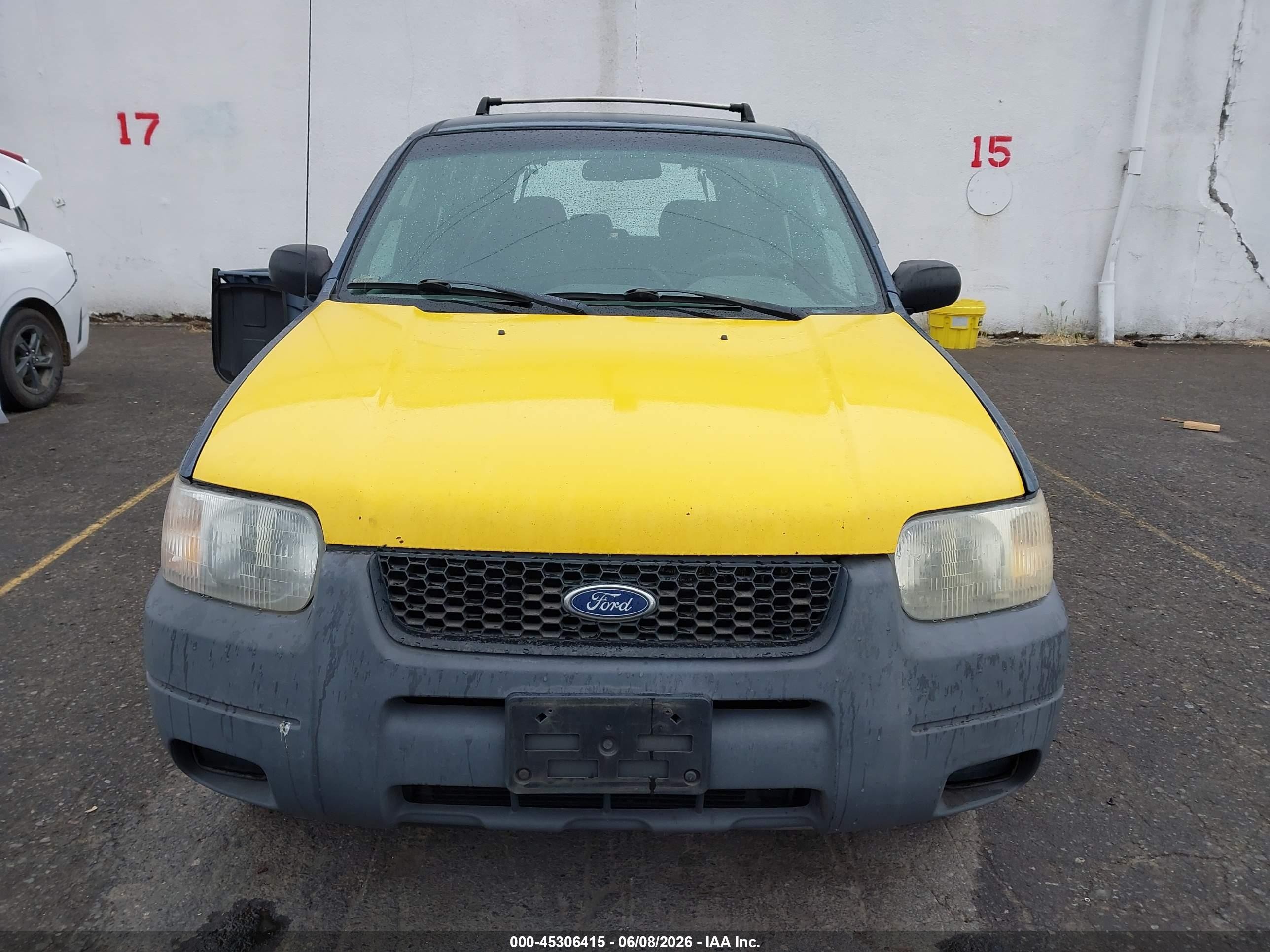 2001 Ford Escape Xls Blue vin: 1FMYU011X1KB51671