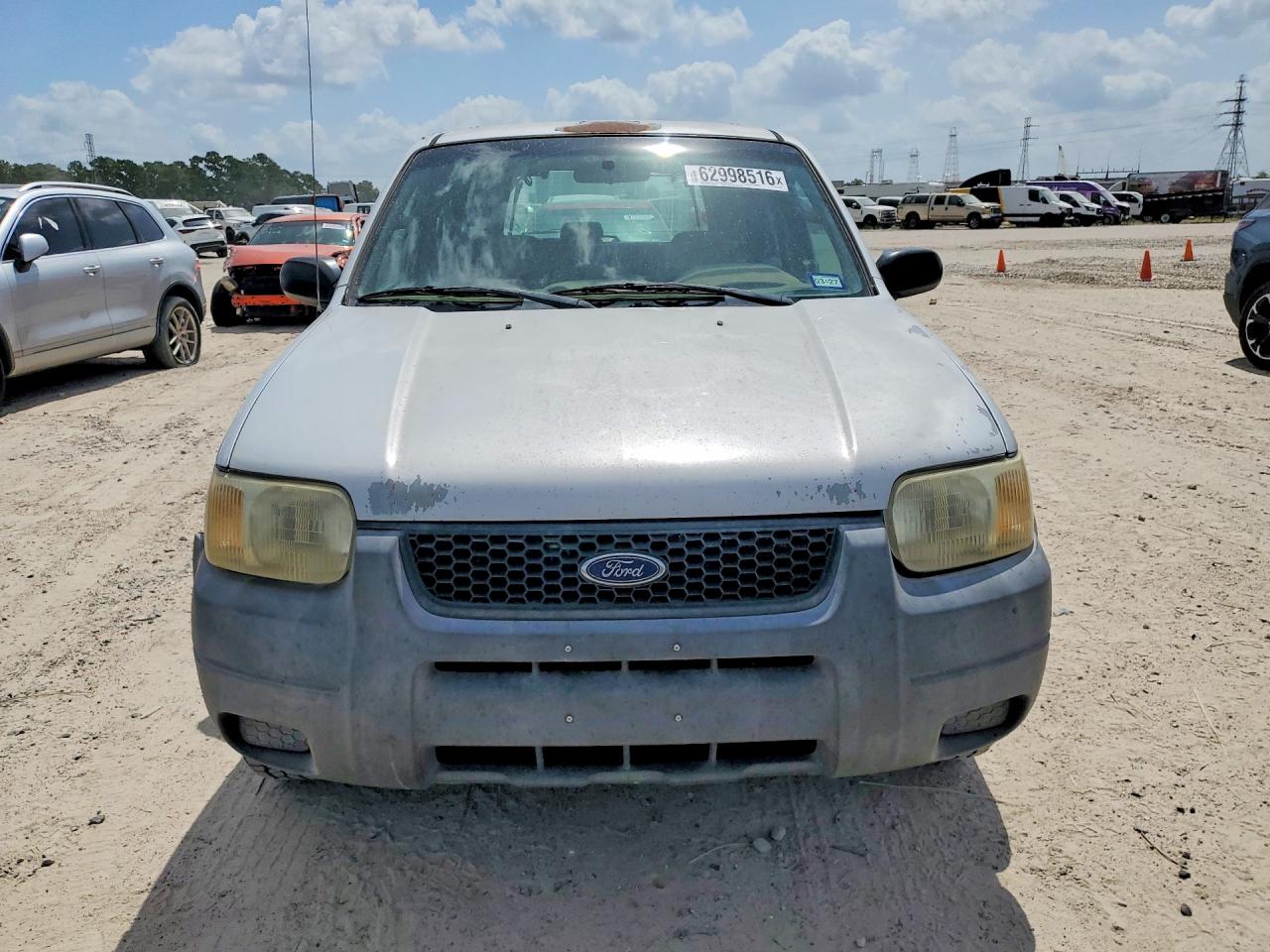 2002 Ford Escape Xls Silver vin: 1FMYU01B62KA44420