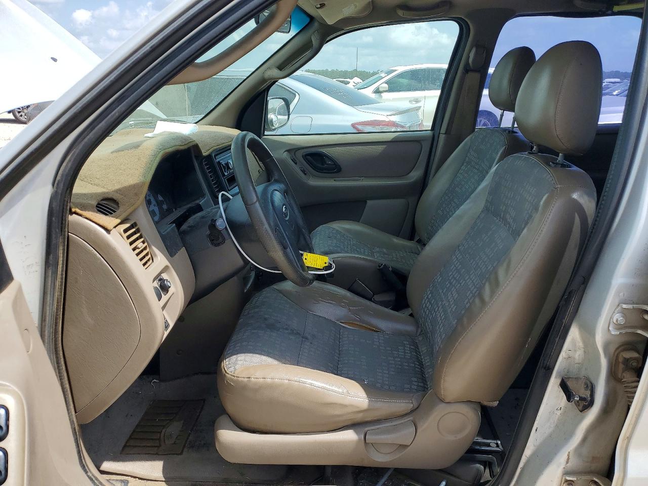2002 Ford Escape Xls Silver vin: 1FMYU01B62KA44420
