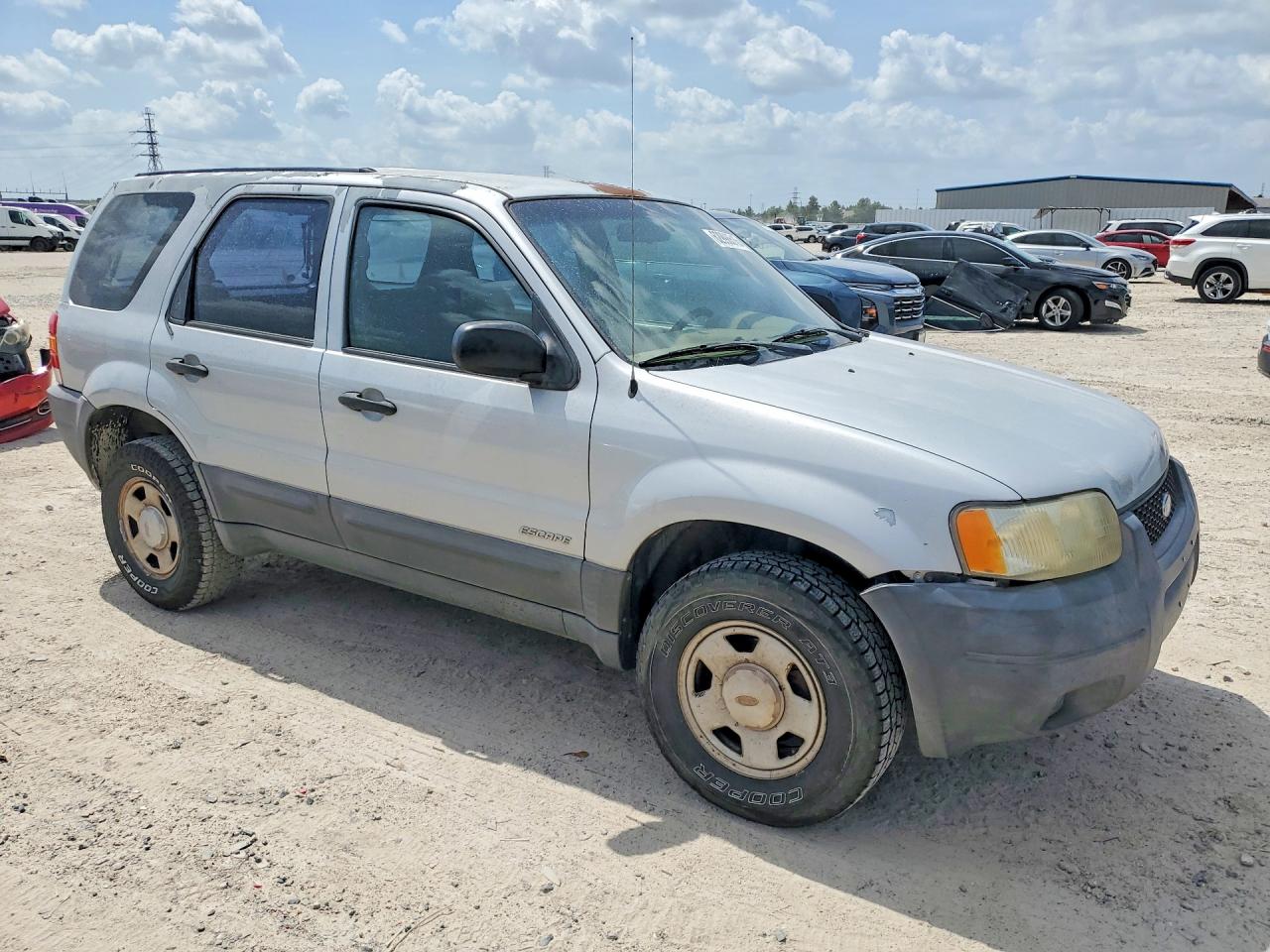2002 Ford Escape Xls Silver vin: 1FMYU01B62KA44420