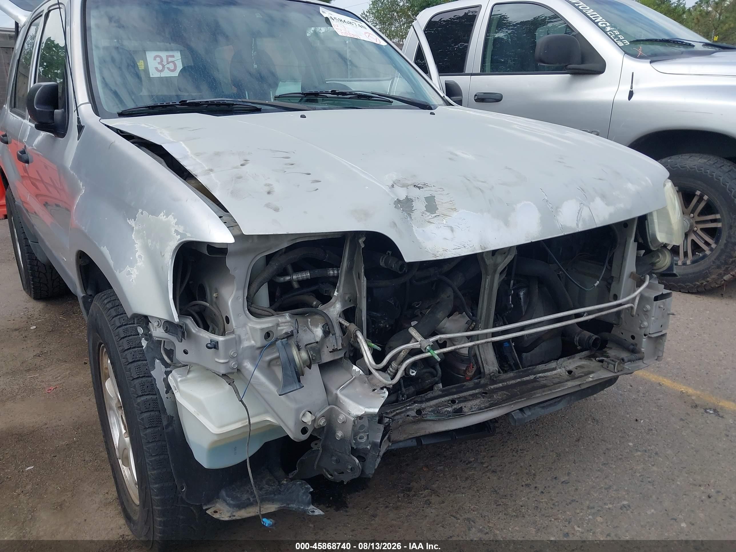 2004 Ford Escape Xls Gray vin: 1FMYU02124KA38834