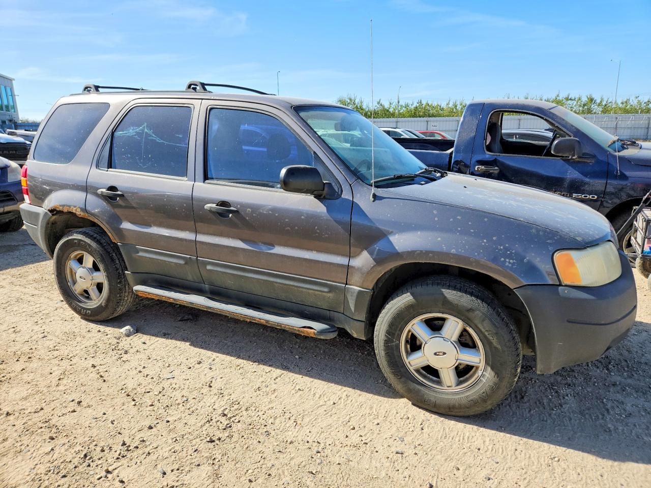 2003 Ford Escape Xls Gray vin: 1FMYU02133KB21526