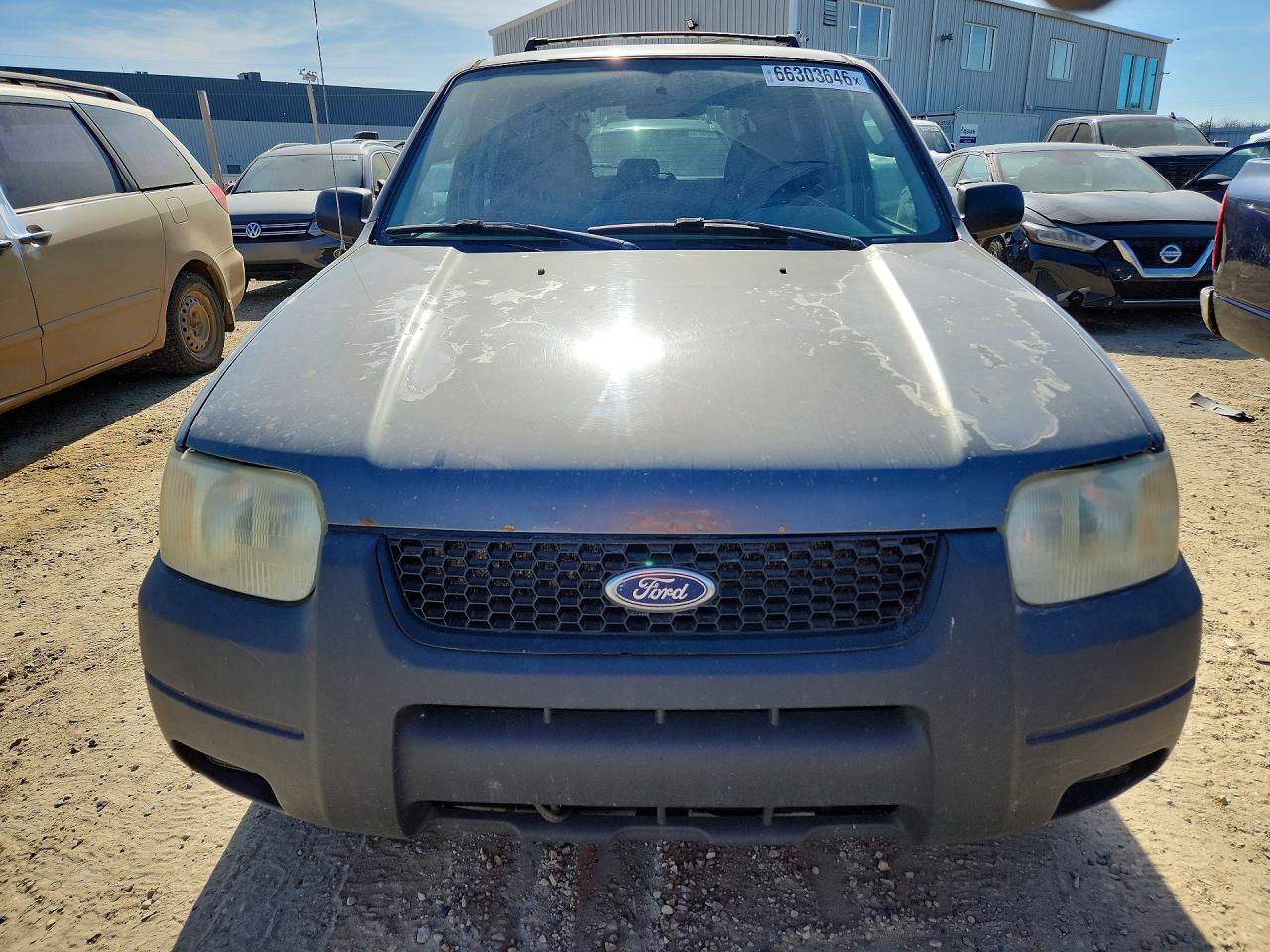2003 Ford Escape Xls Gray vin: 1FMYU02133KB21526