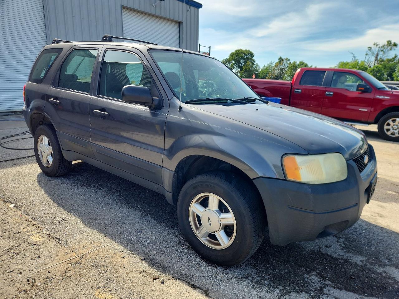 2003 Ford Escape Xls Gray vin: 1FMYU02133KB89034