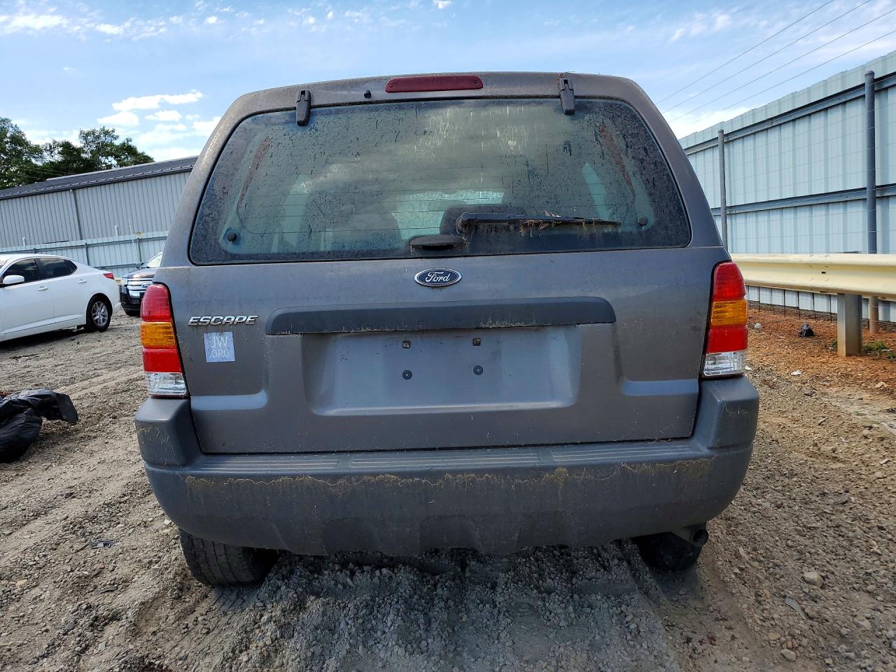 2003 Ford Escape Серый vin: 1FMYU02143KD77352
