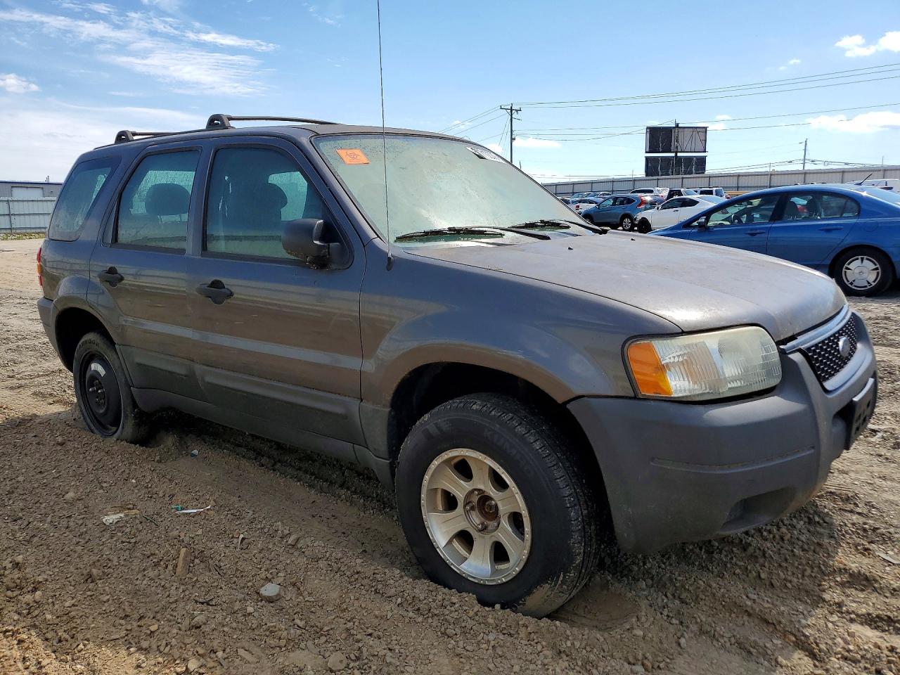 2003 Ford Escape Серый vin: 1FMYU02143KD77352