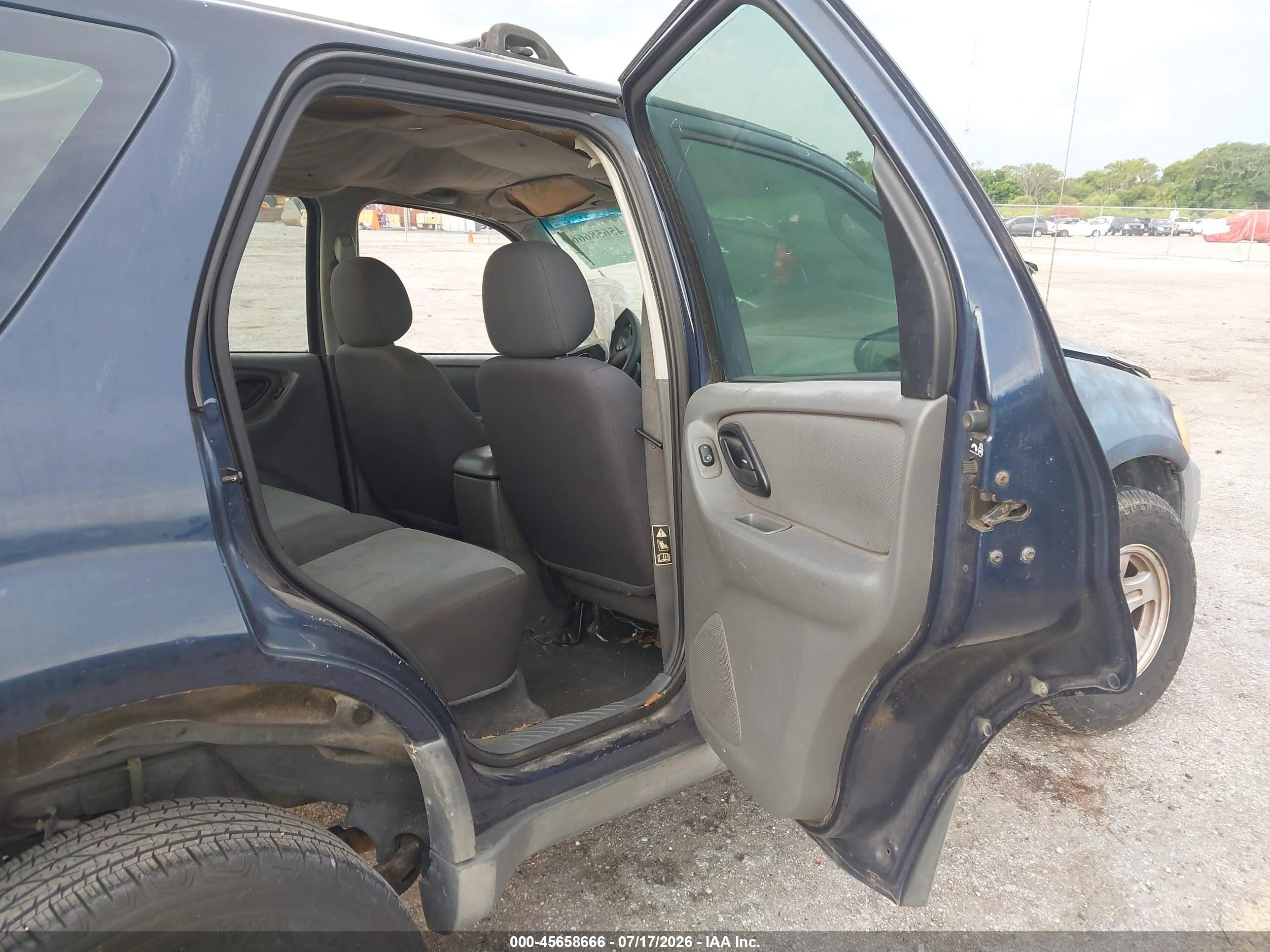 2003 Ford Escape Xls Dark Blue vin: 1FMYU02153KA91414