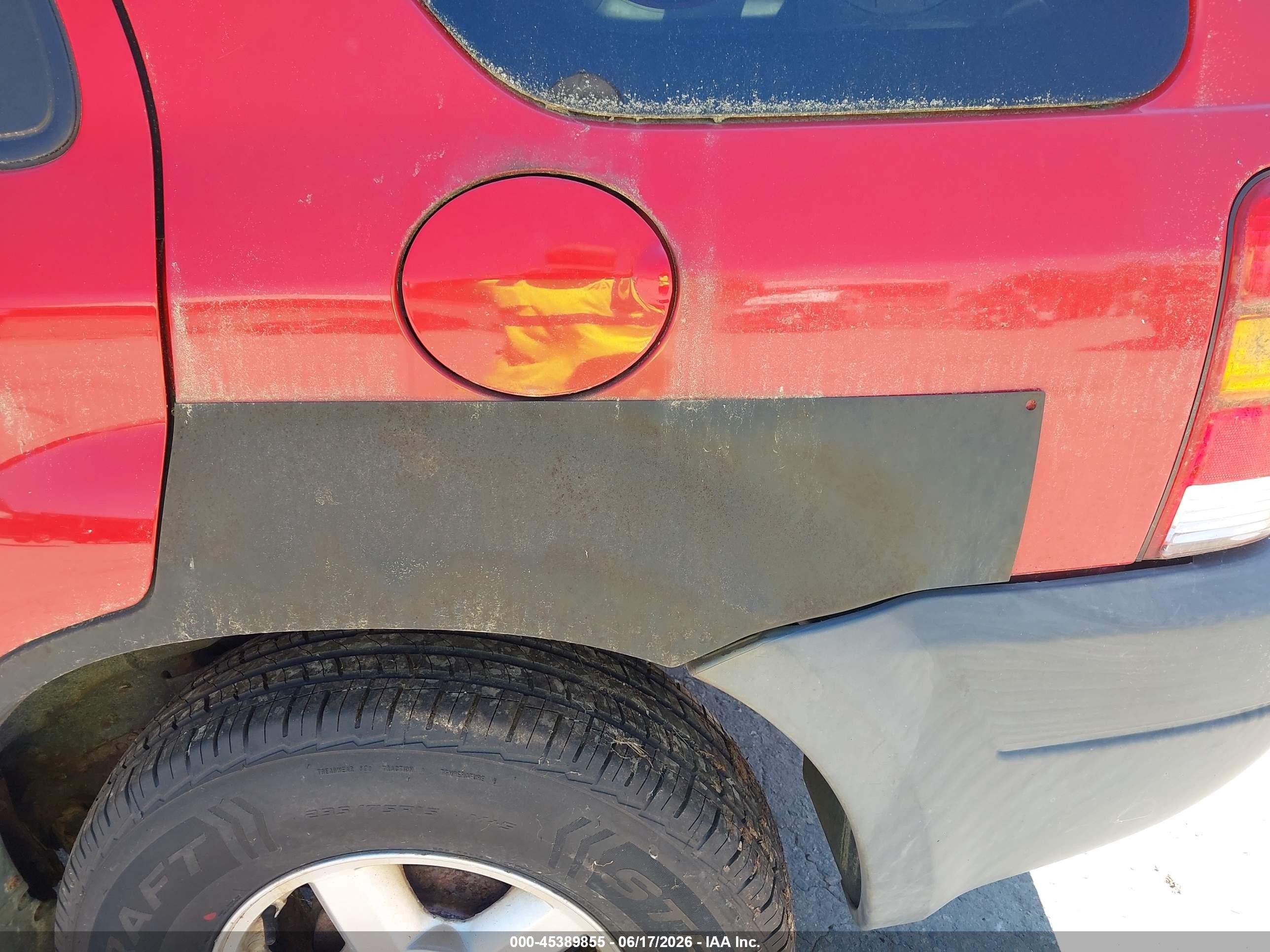 2002 Ford Escape Xls Red vin: 1FMYU02B32KB30282