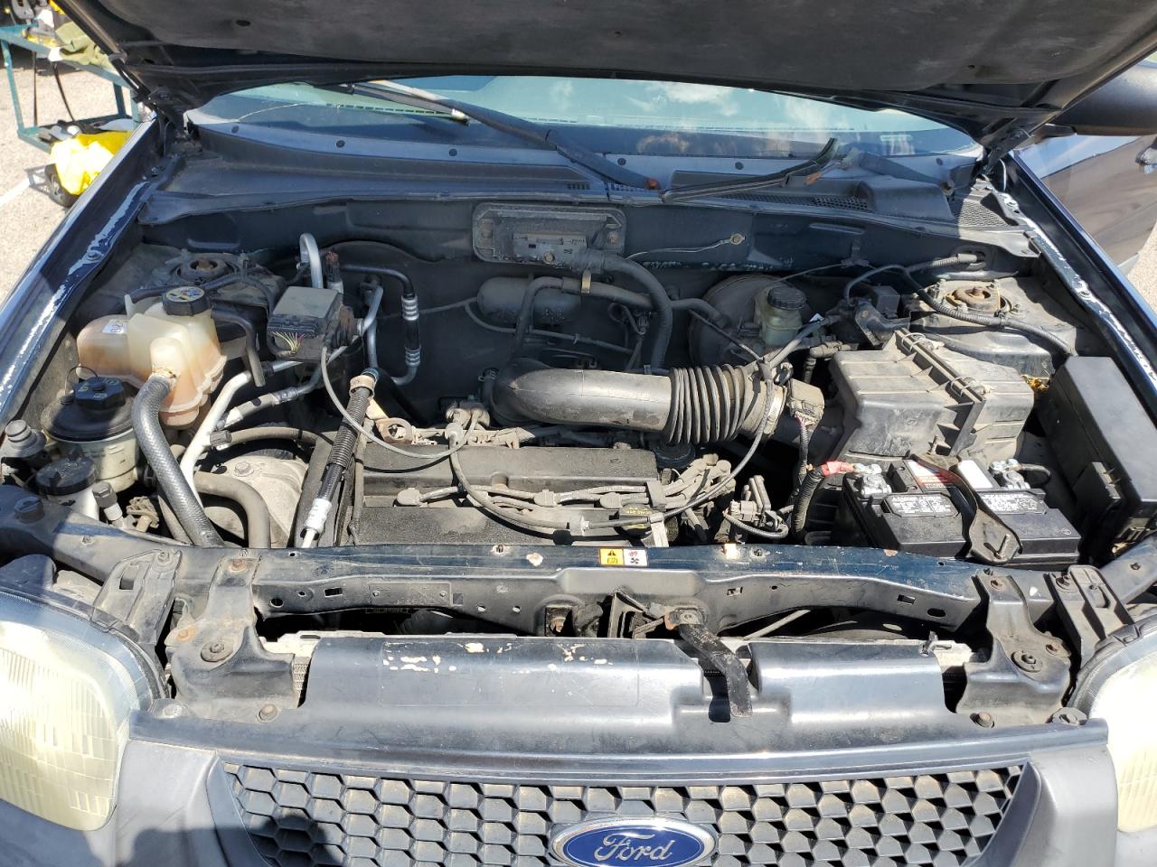 2003 Ford Escape Xls Blue vin: 1FMYU02BX3KC36200
