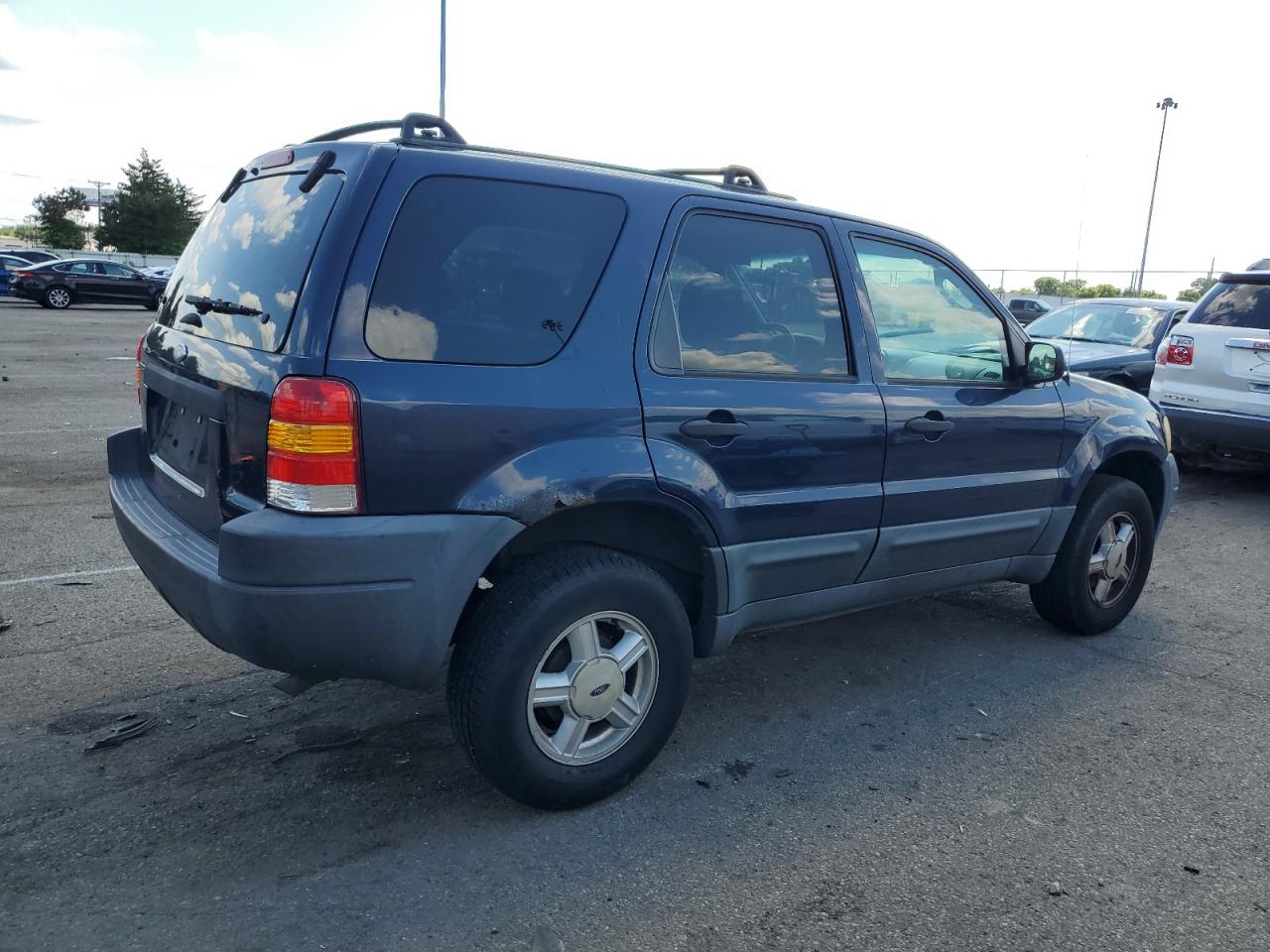 2003 Ford Escape Xls Blue vin: 1FMYU02BX3KC36200