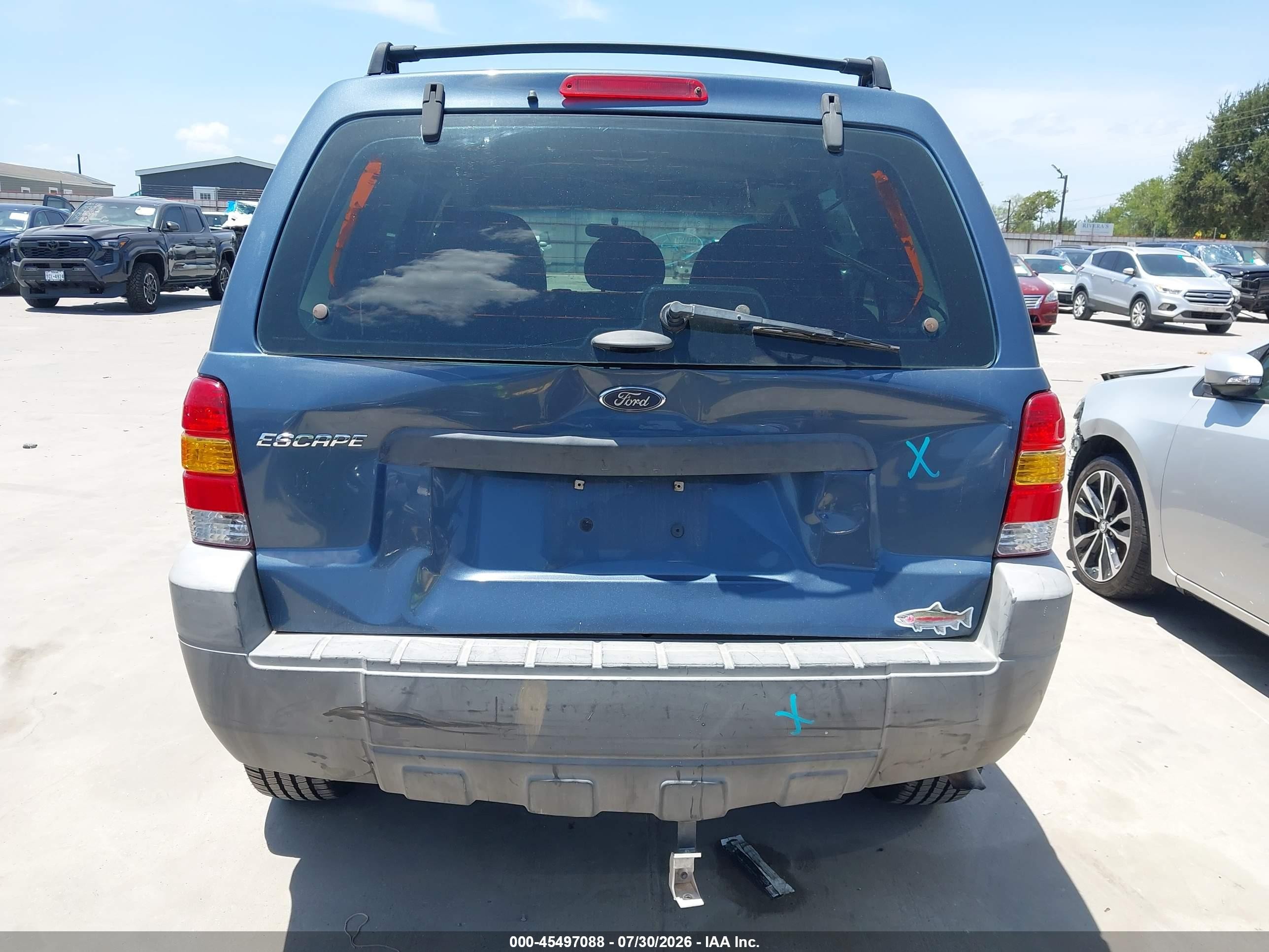 2005 Ford Escape Xls Teal vin: 1FMYU02Z15KA69662