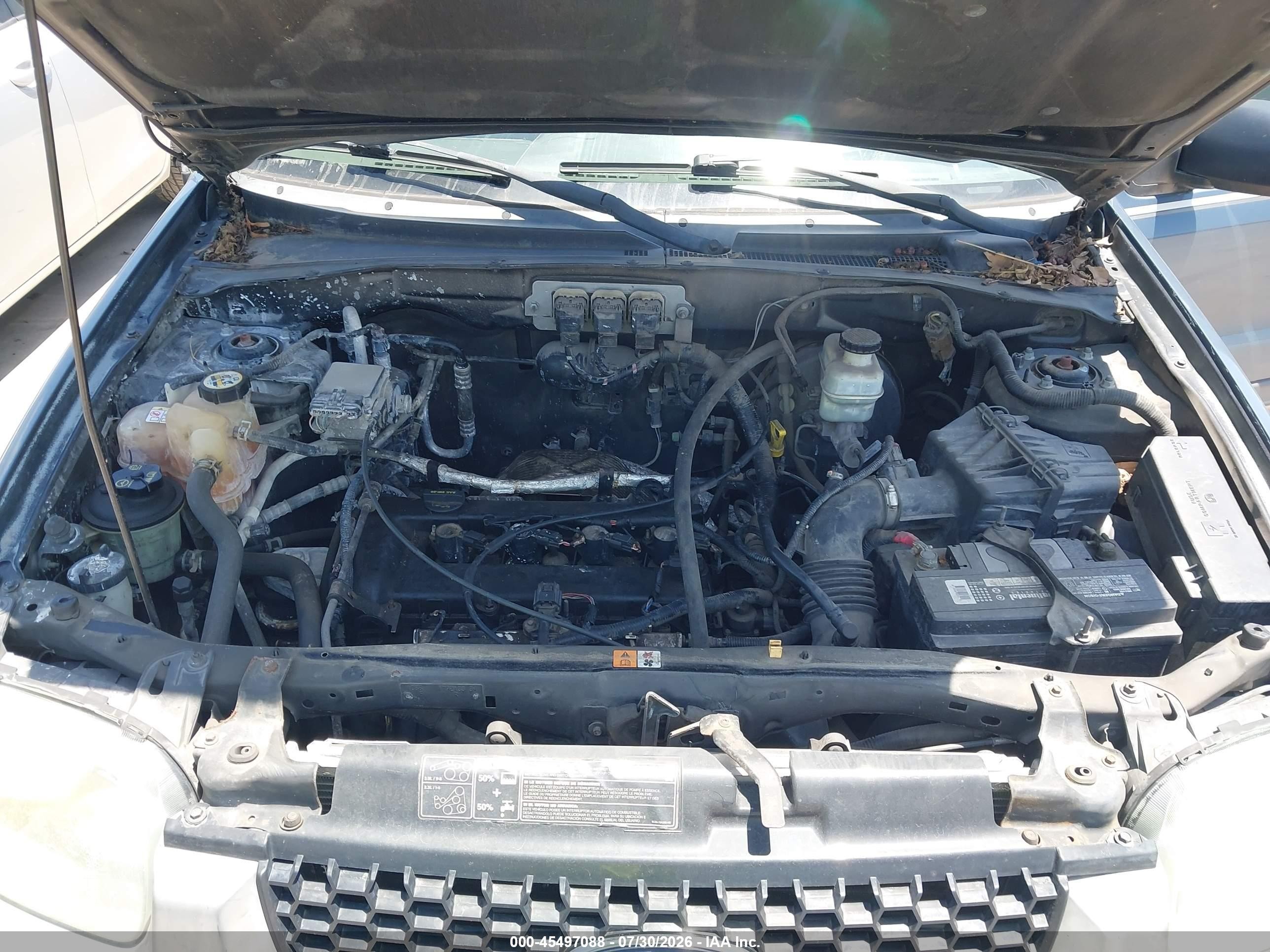 2005 Ford Escape Xls Teal vin: 1FMYU02Z15KA69662
