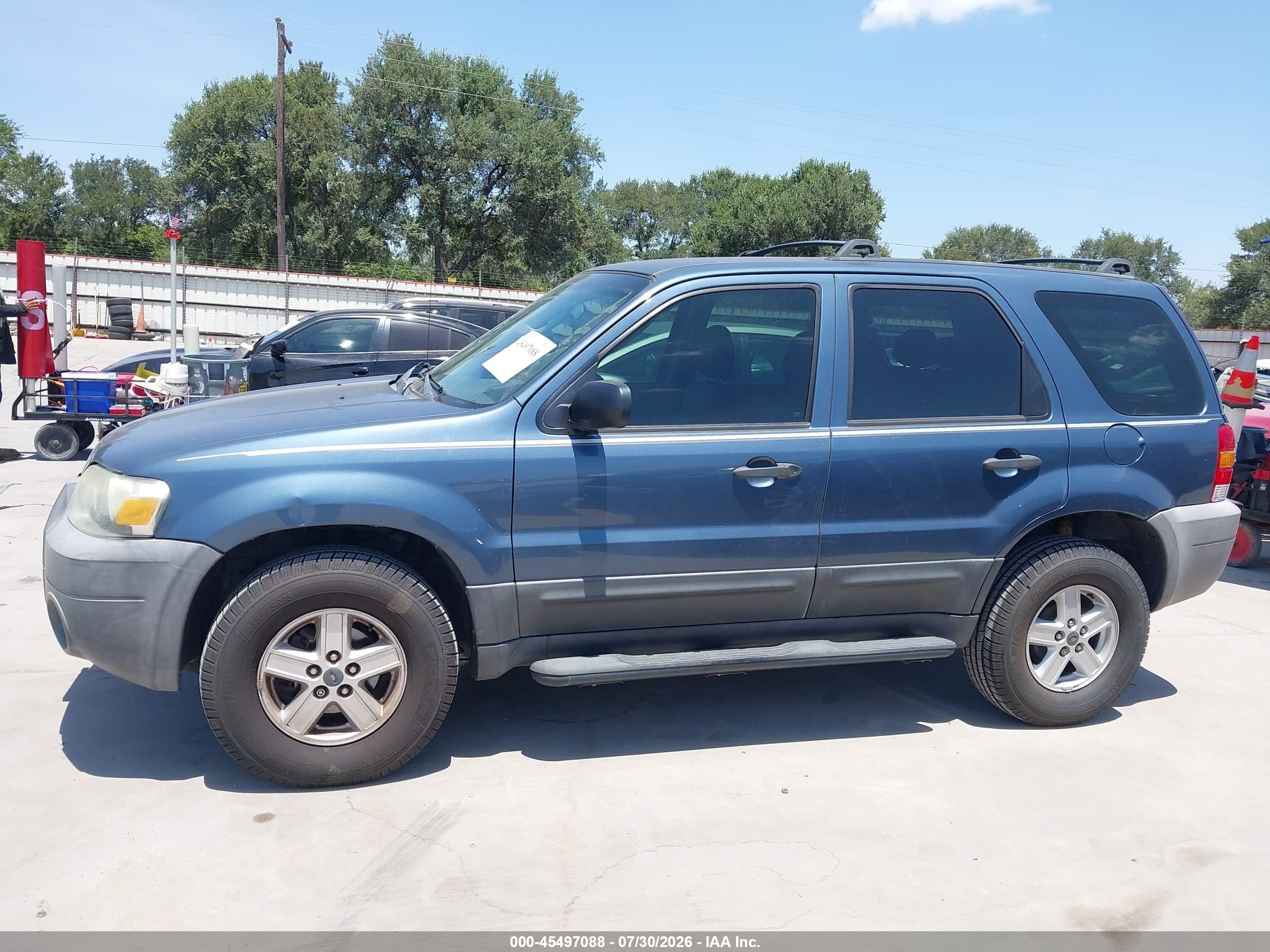 2005 Ford Escape Xls Teal vin: 1FMYU02Z15KA69662