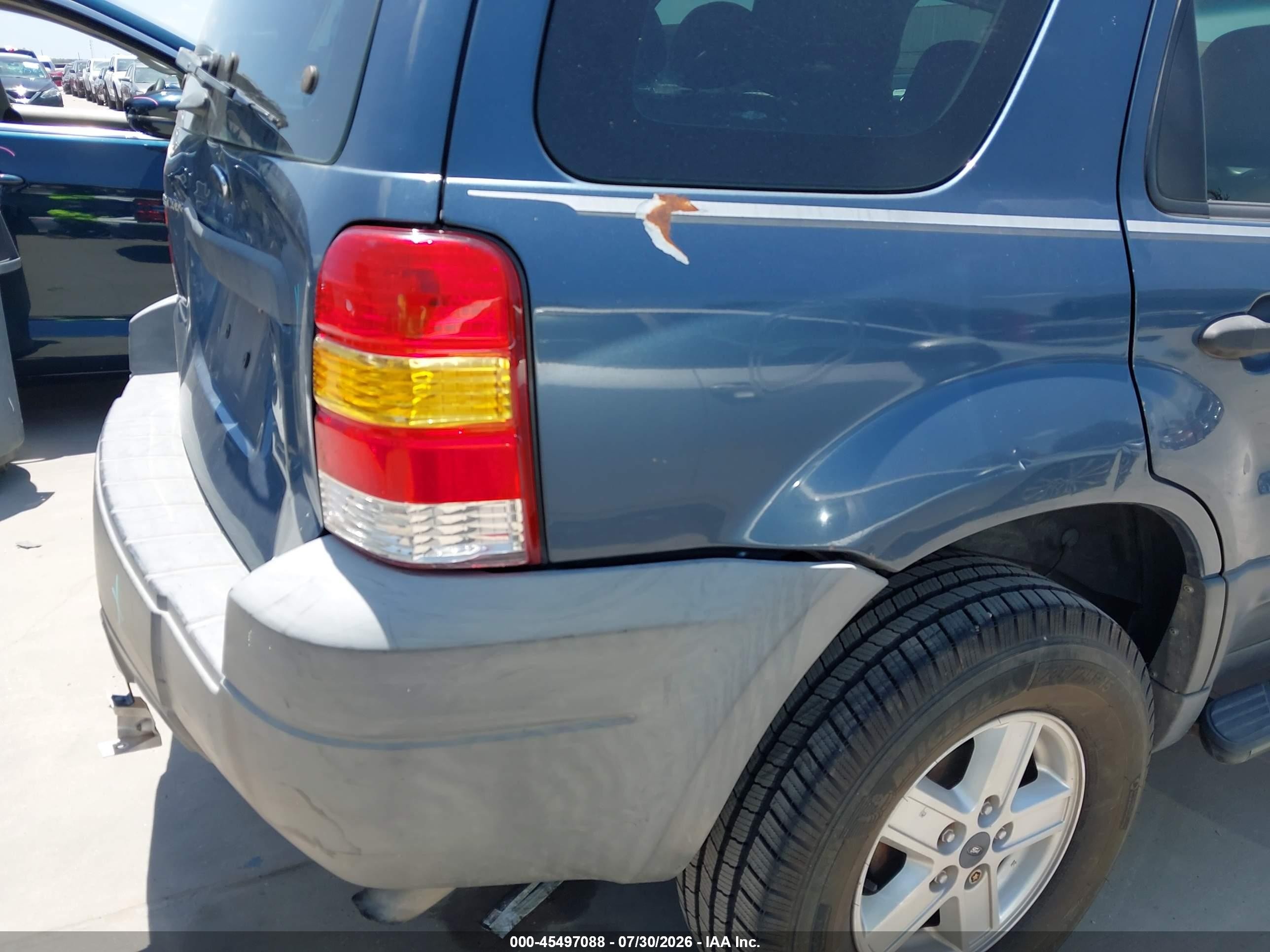 2005 Ford Escape Xls Teal vin: 1FMYU02Z15KA69662